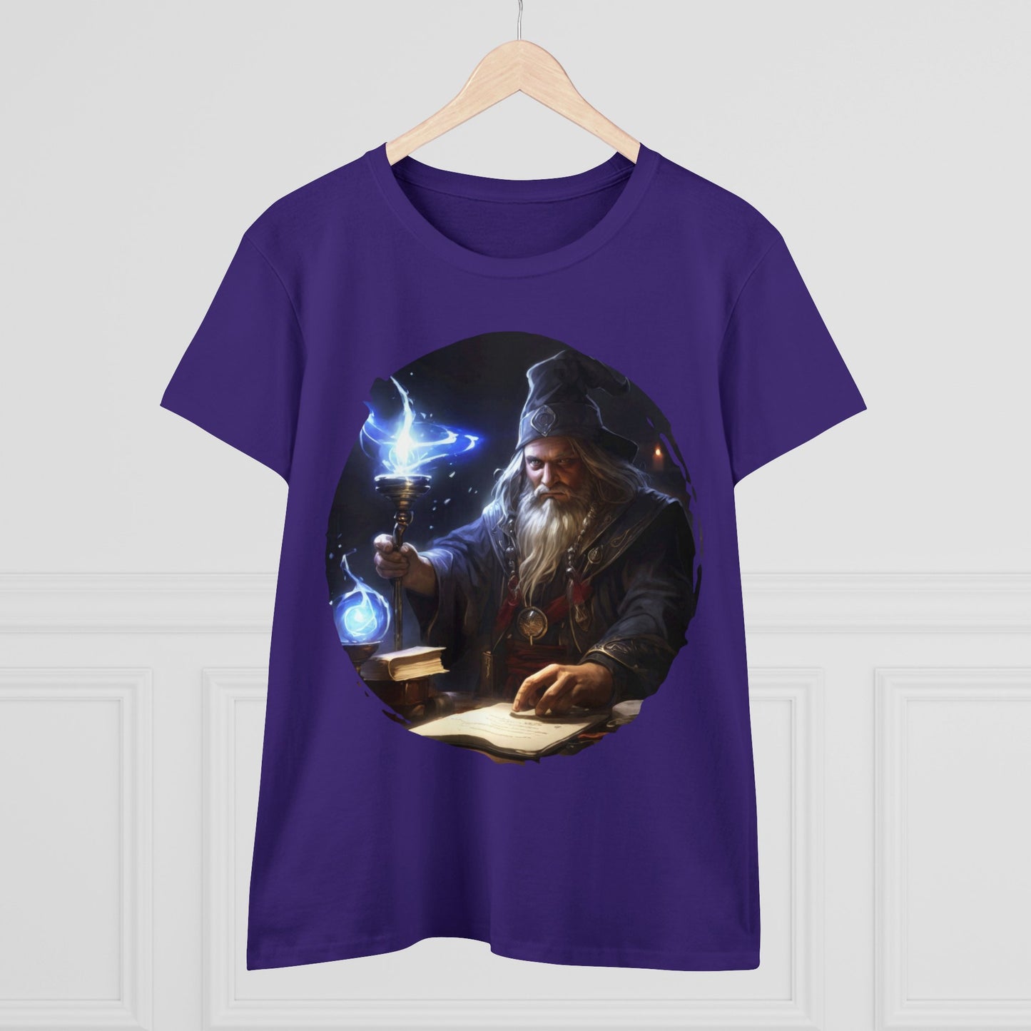 The Mage - Fantasy - Women's Midweight Cotton Tee