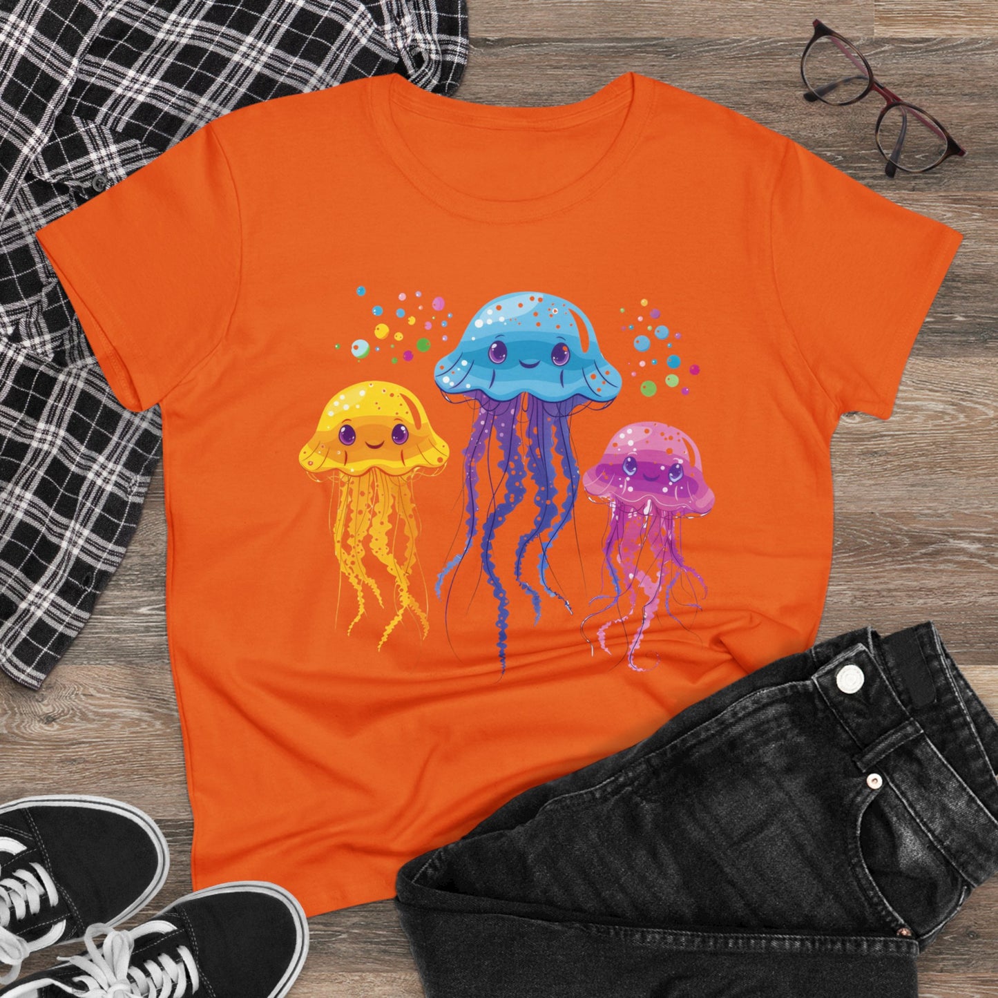 Jellyfish - Women's Midweight Cotton Tee