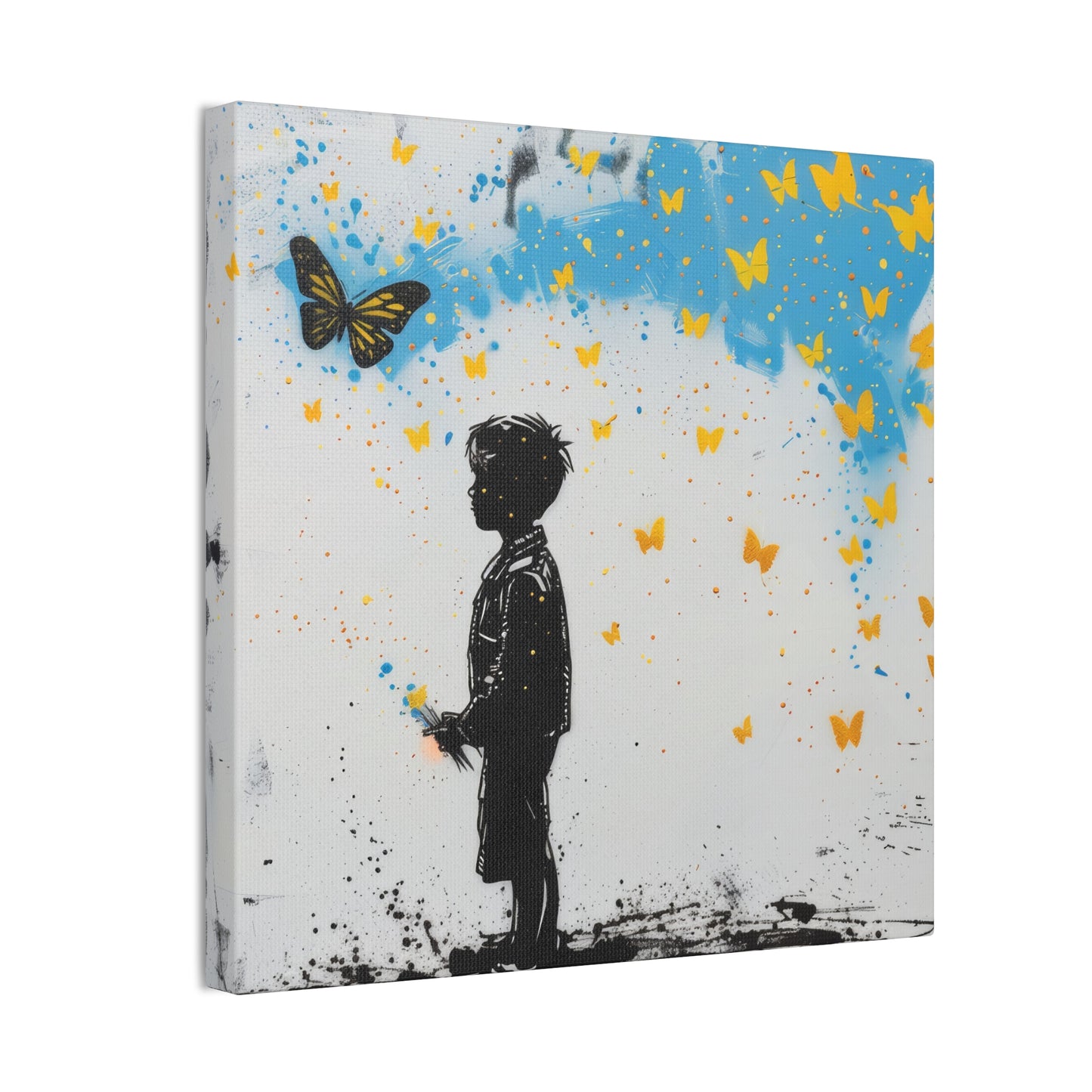 Butterflies - Canvas Stretched, 0.75"