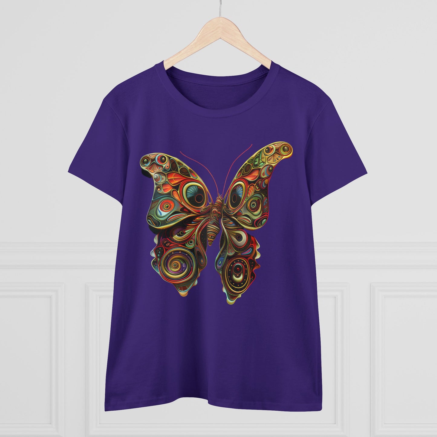 Butterfly - Women's Midweight Cotton Tee