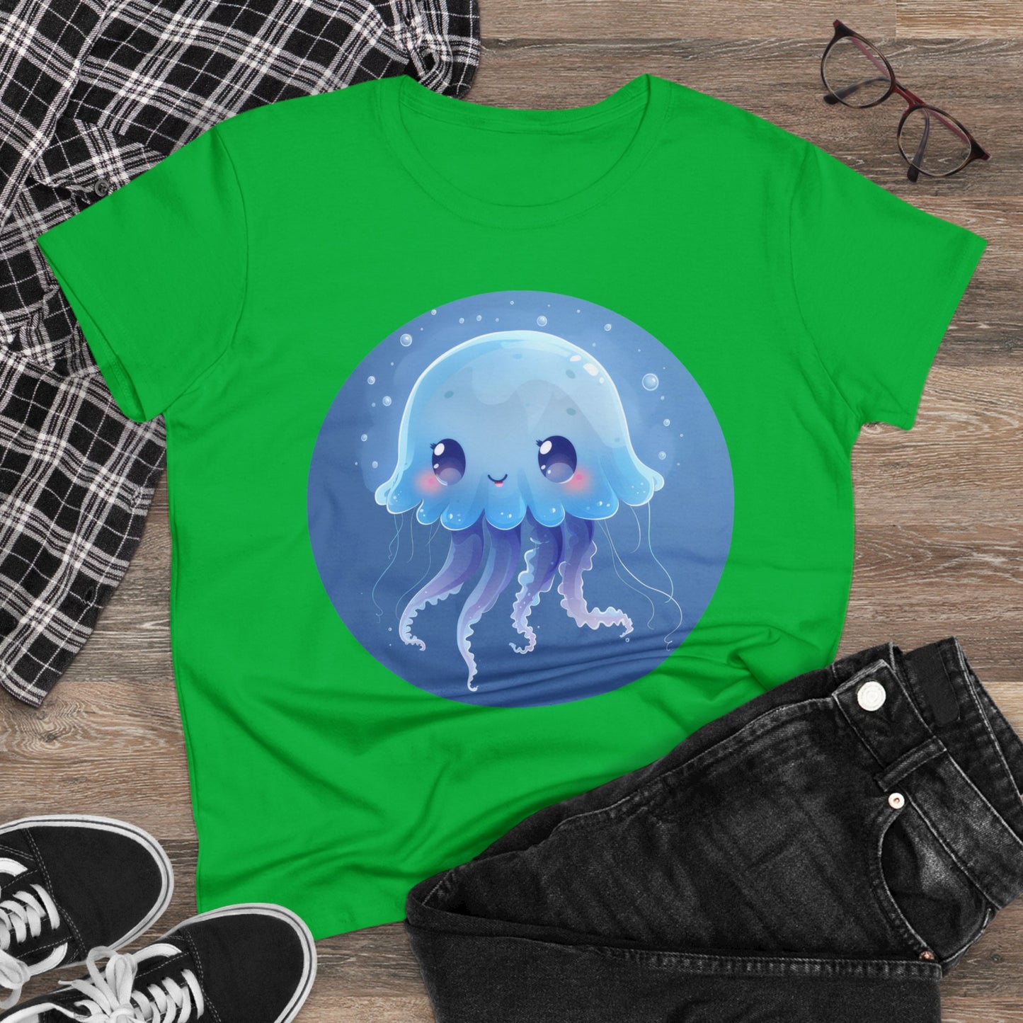 Jellyfish - Women's Midweight Cotton Tee