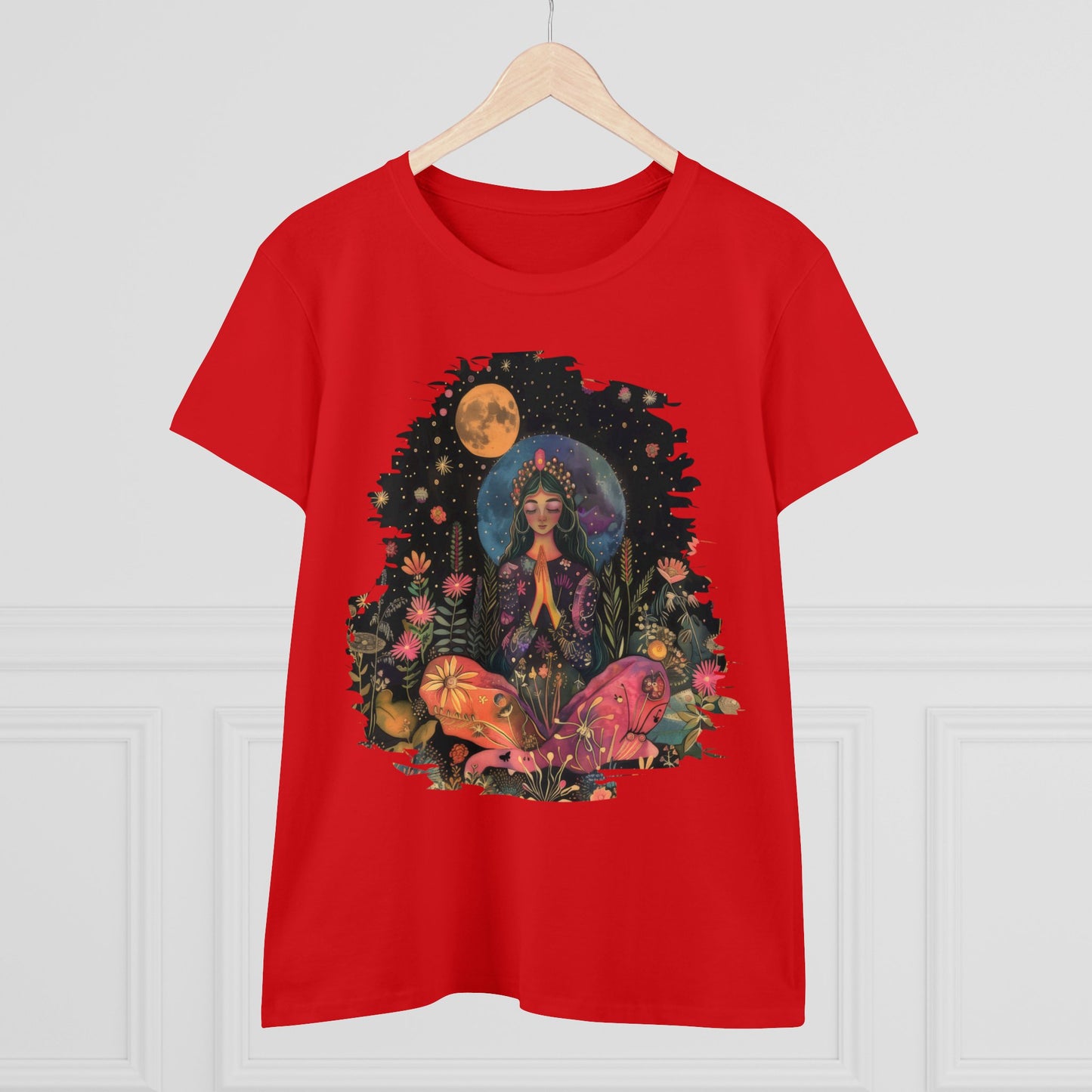 Meditation - Women's Midweight Cotton Tee