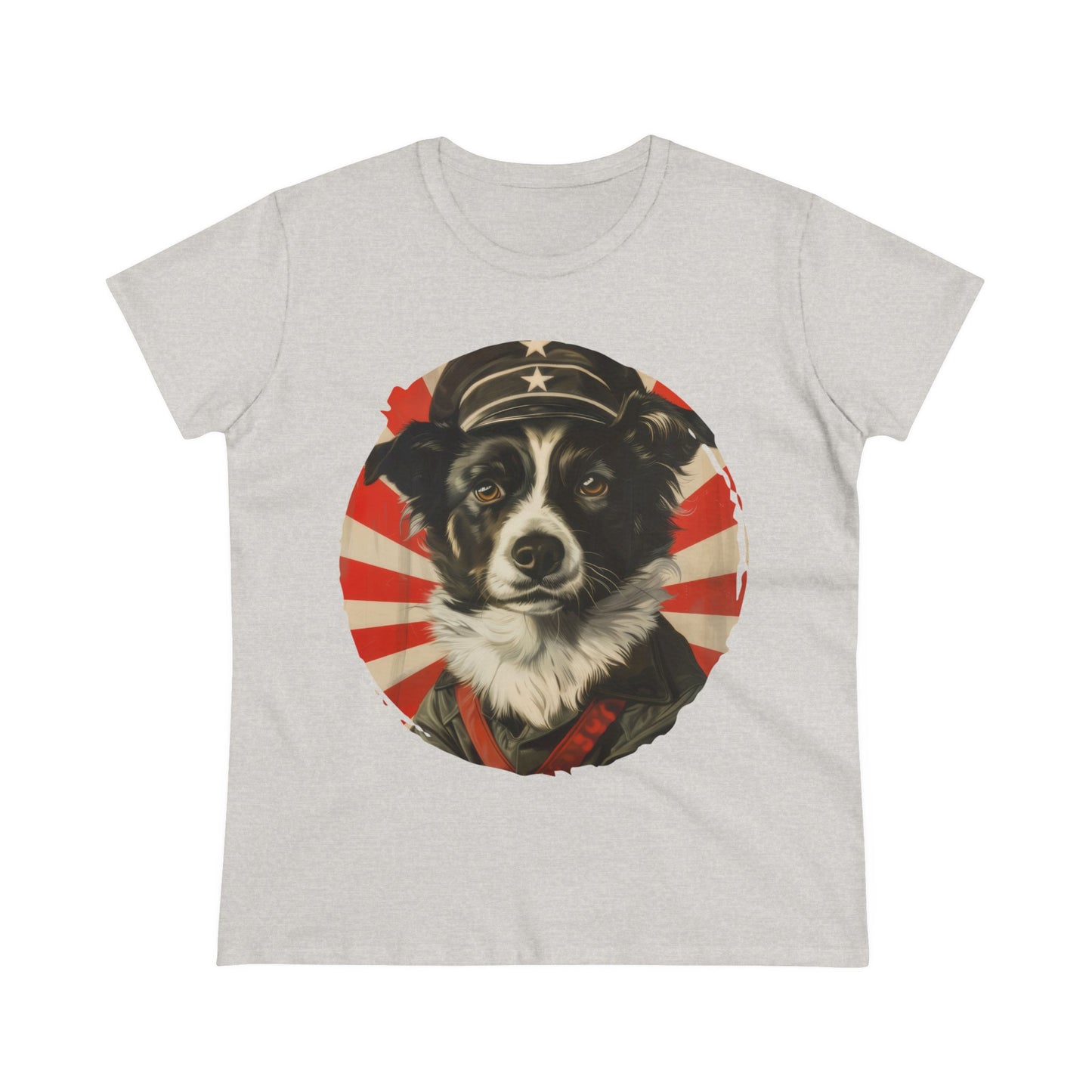 Comrade Canine - Women's Midweight Cotton Tee