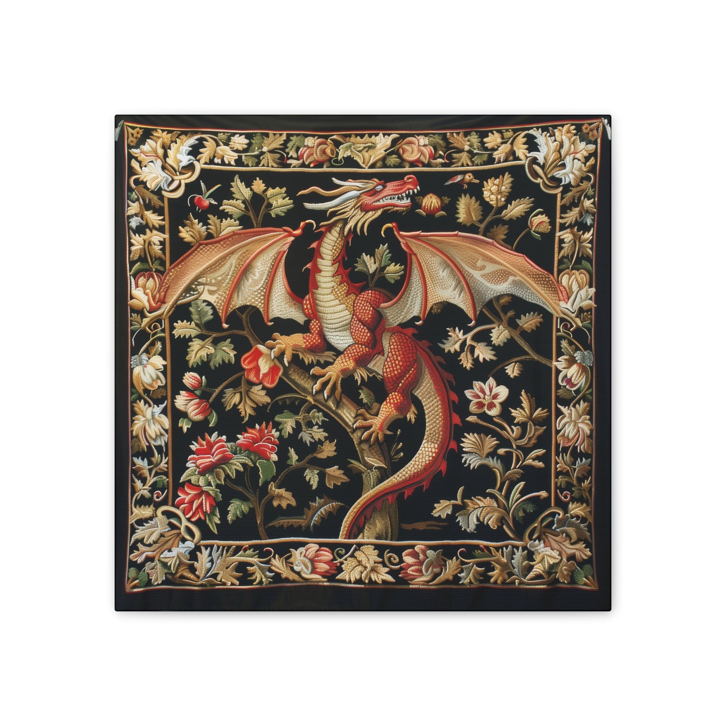 Dragon Tapestry - Canvas Stretched, 0.75"