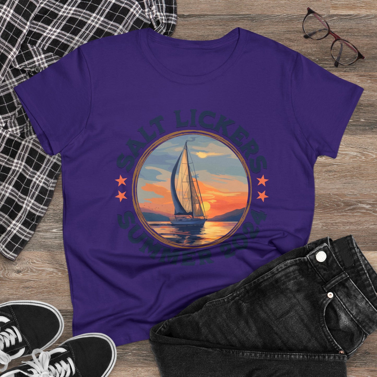 Sailing - Women's Midweight Cotton Tee