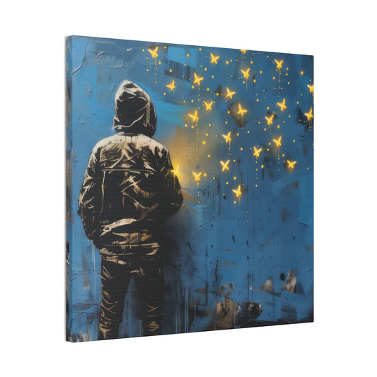 Fireflies - Canvas Stretched, 0.75"