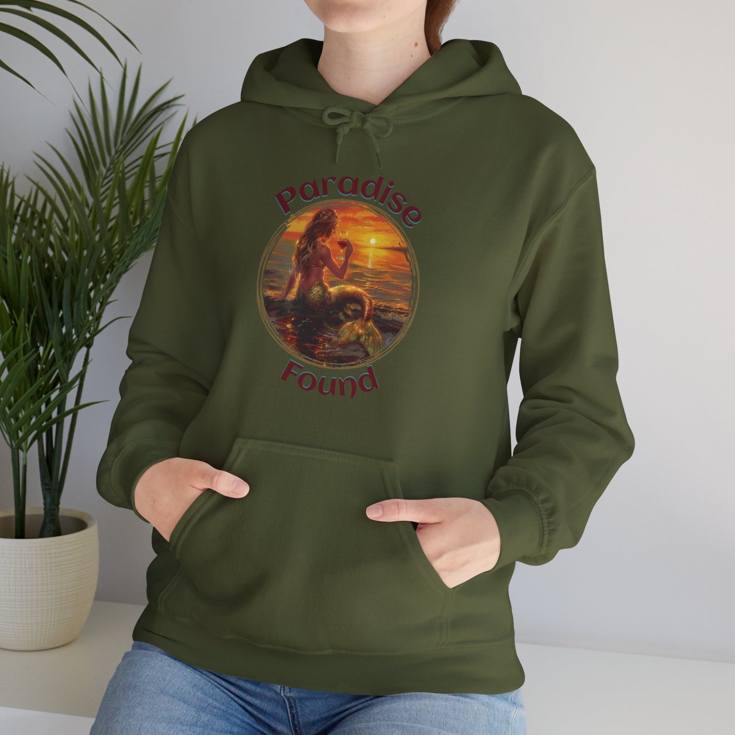 Paradise Found - Unisex Heavy Blend™ Hooded Sweatshirt