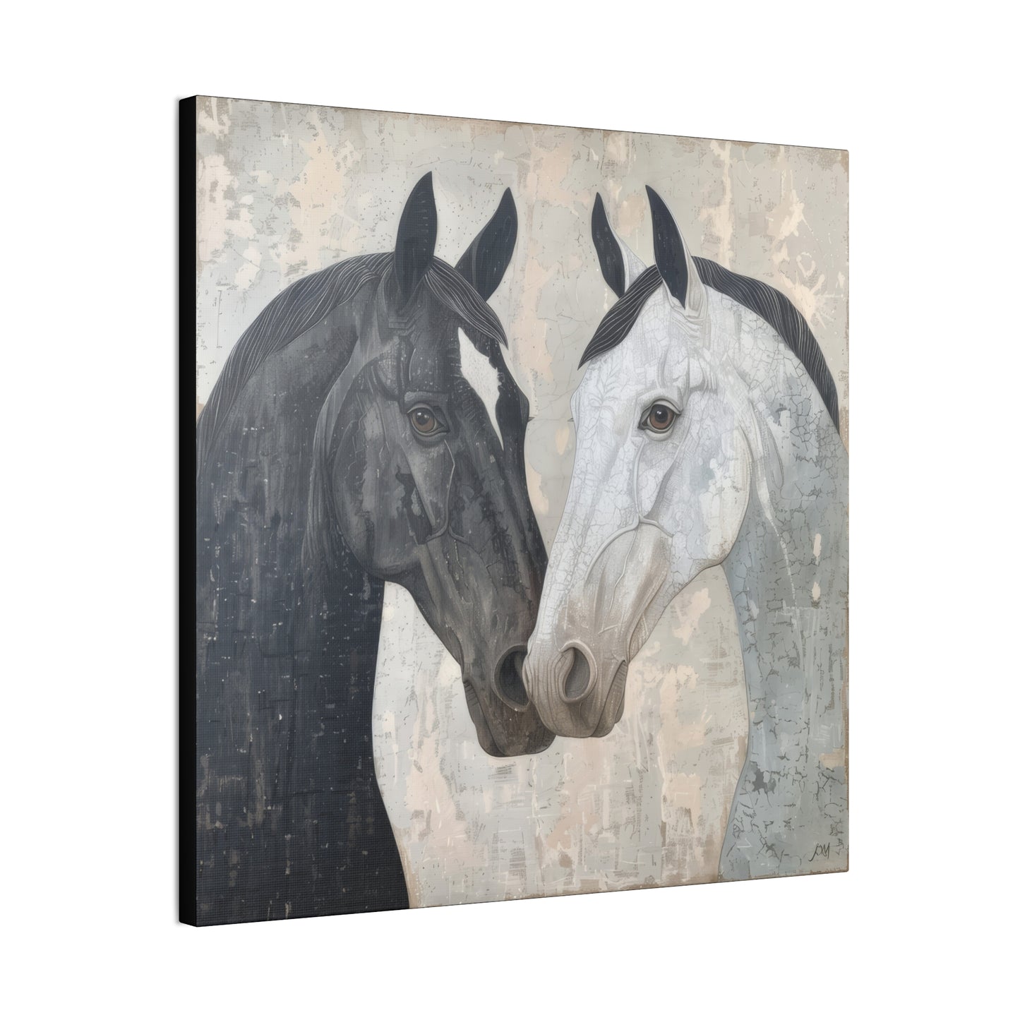 Horses - Canvas Stretched, 0.75"