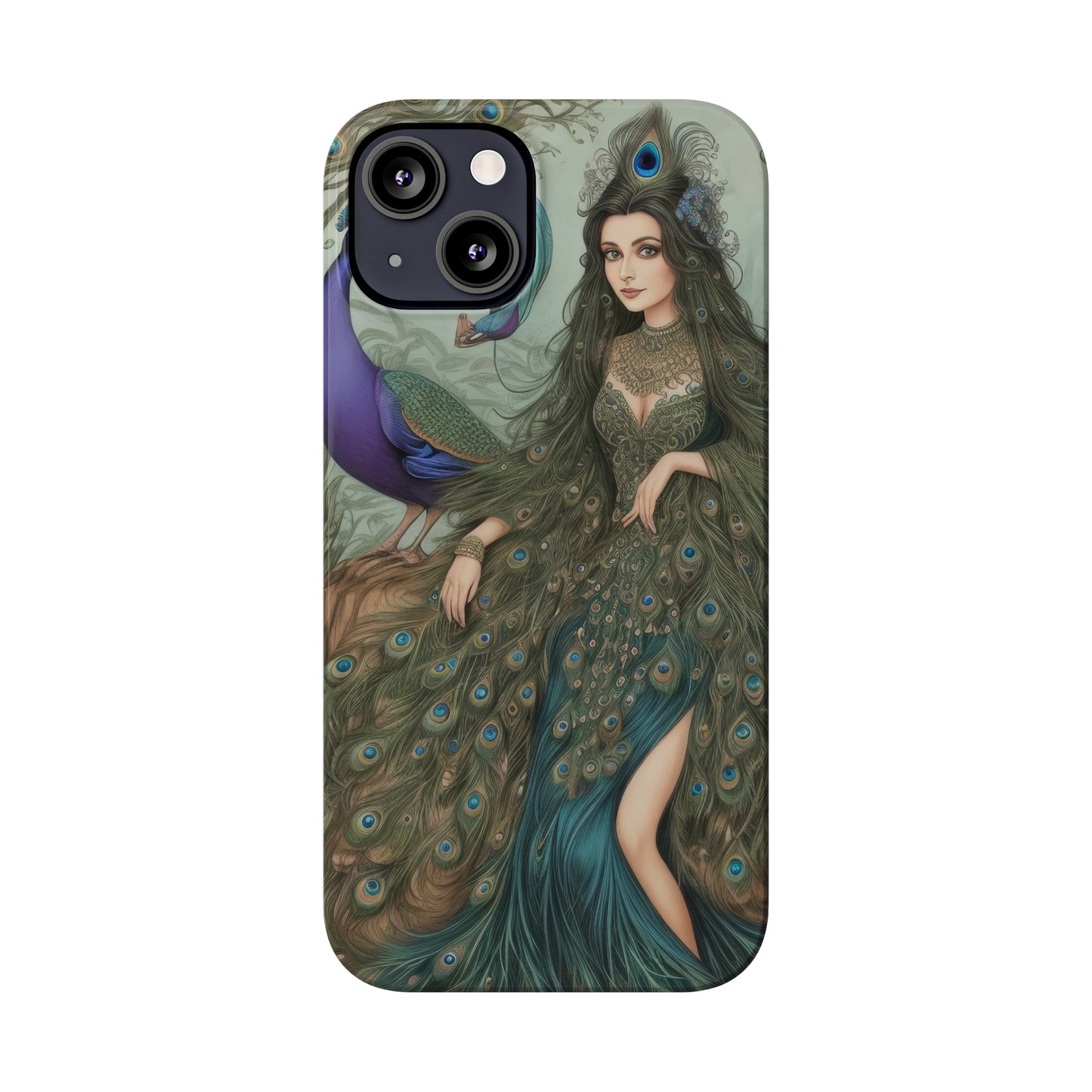 Peacock Witch - Phone Case