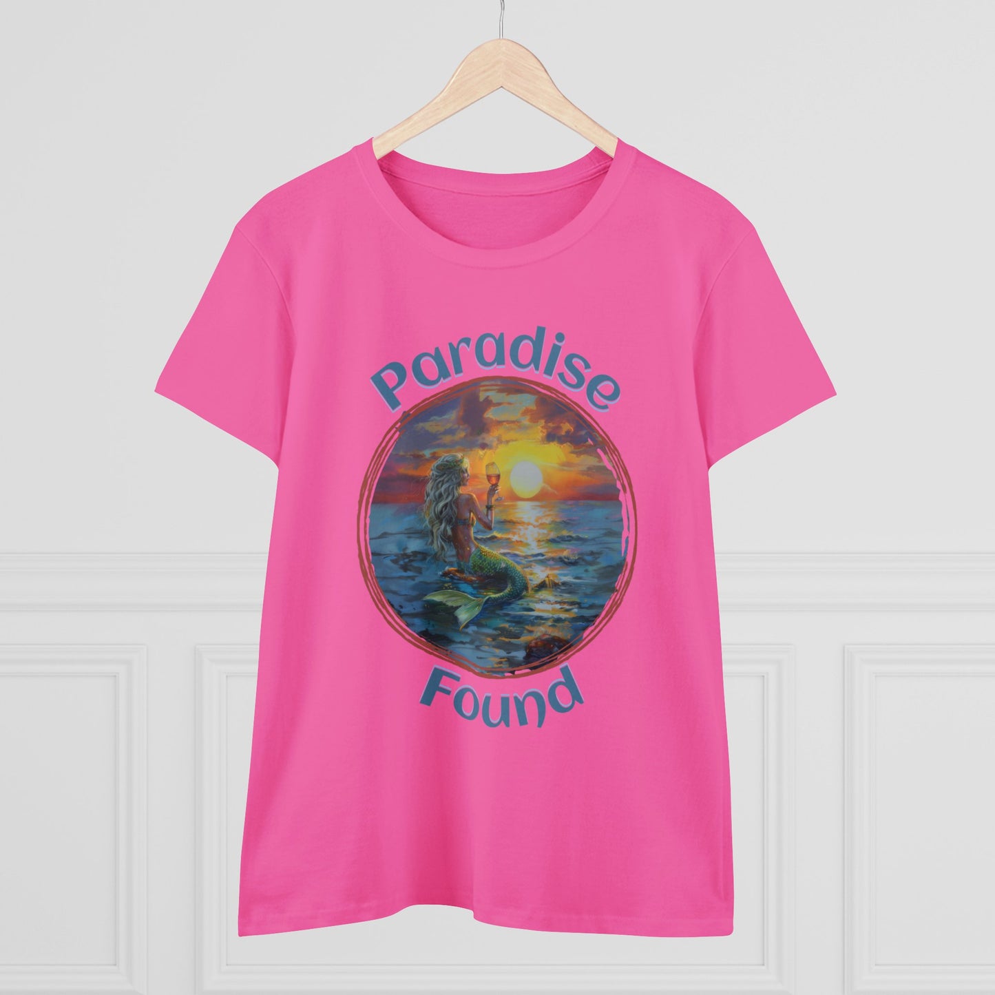 Paradise Found - Women's Midweight Cotton Tee