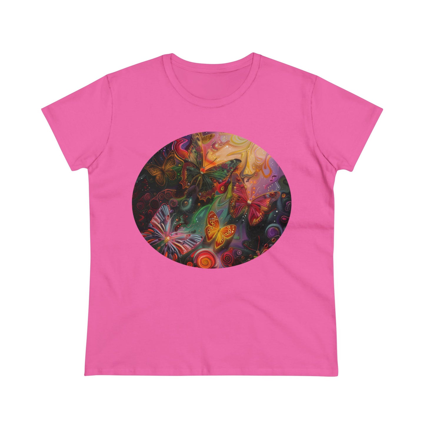 Butterflies - Women's Midweight Cotton Tee