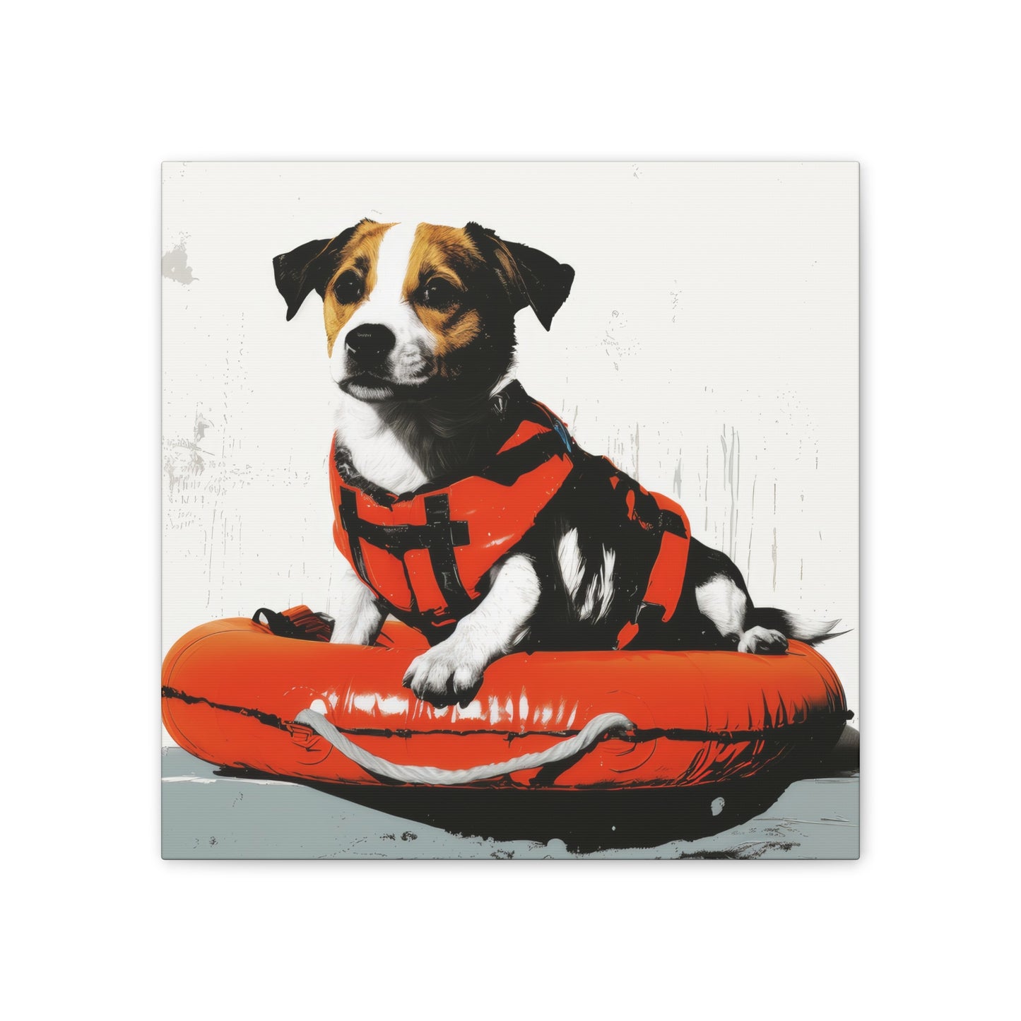 Water Dog - Canvas Stretched, 0.75"