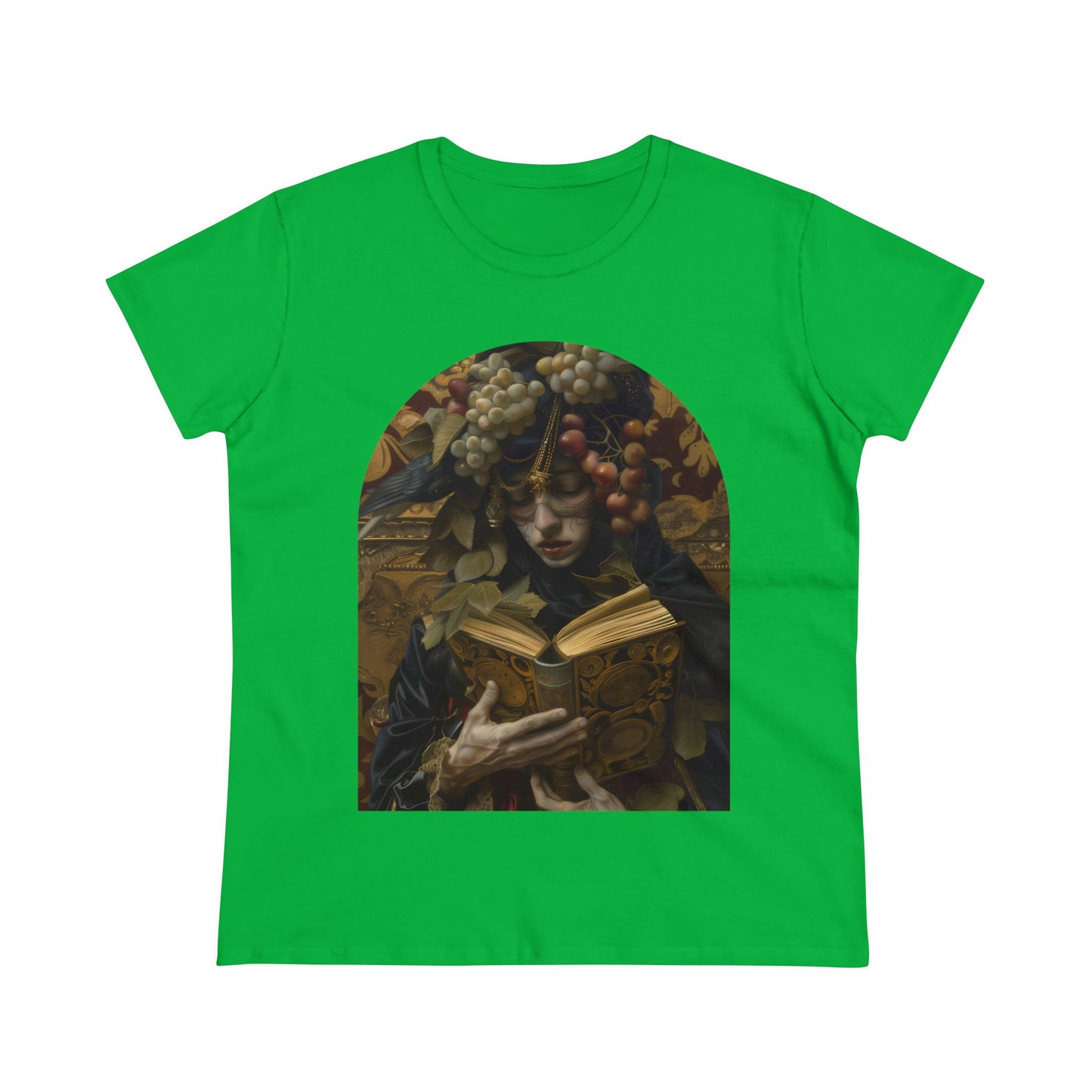 Solemn Reading - Fantasy - Women's Midweight Cotton Tee