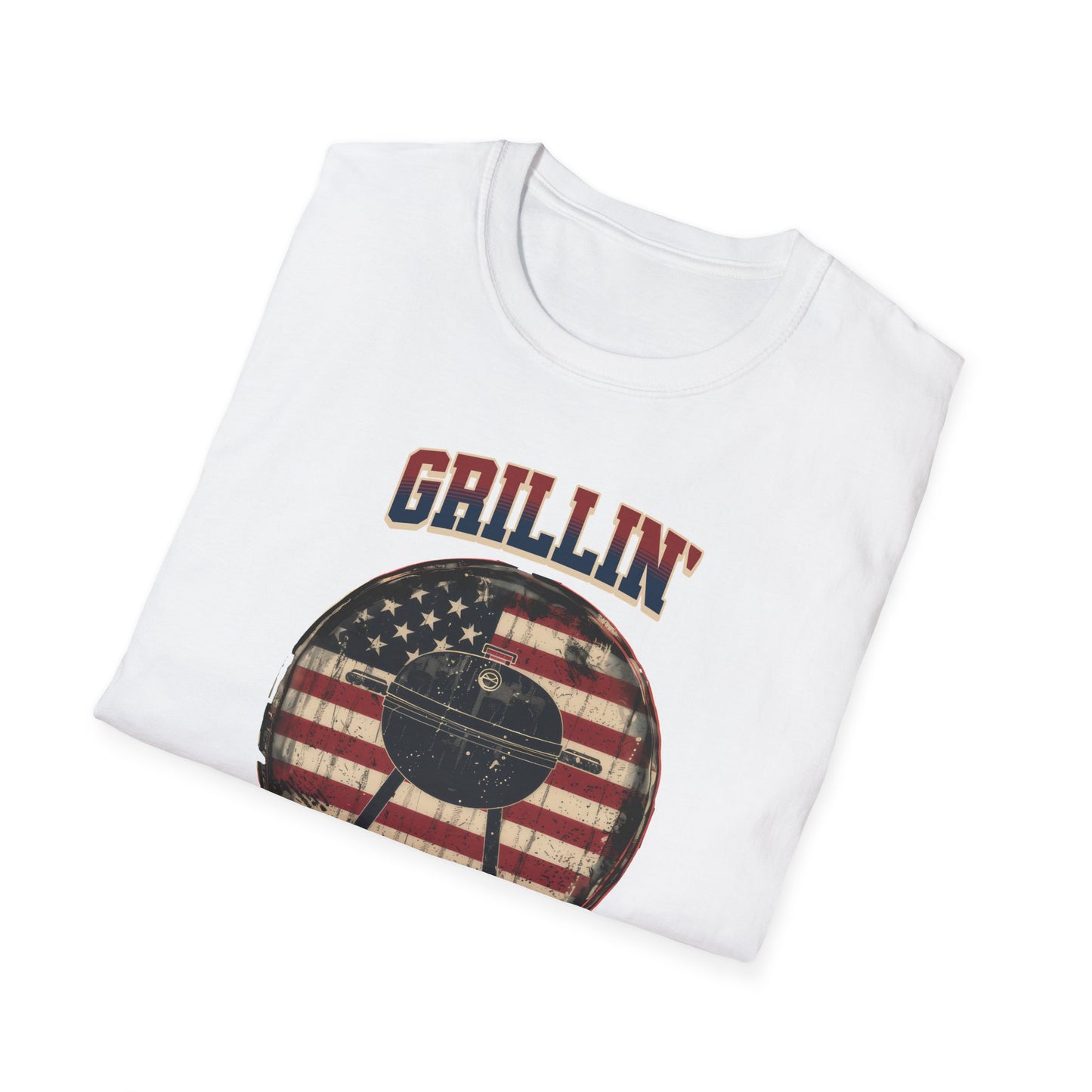 Grillin and Chillin - Unisex Softstyle T-Shirt