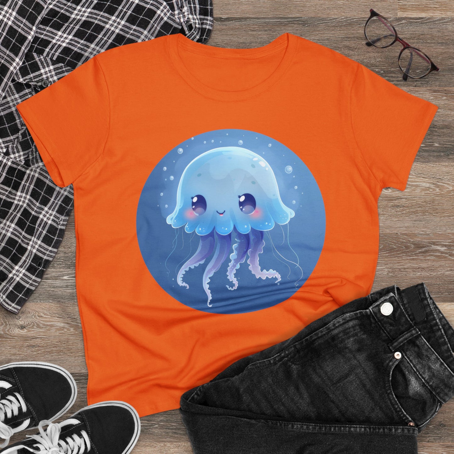 Jellyfish - Women's Midweight Cotton Tee