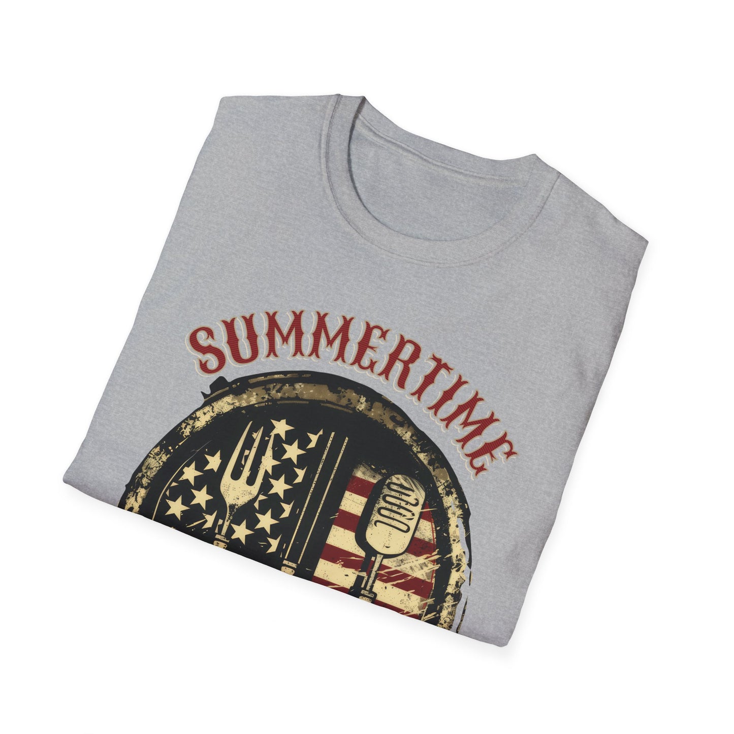 Summertime - Unisex Softstyle T-Shirt