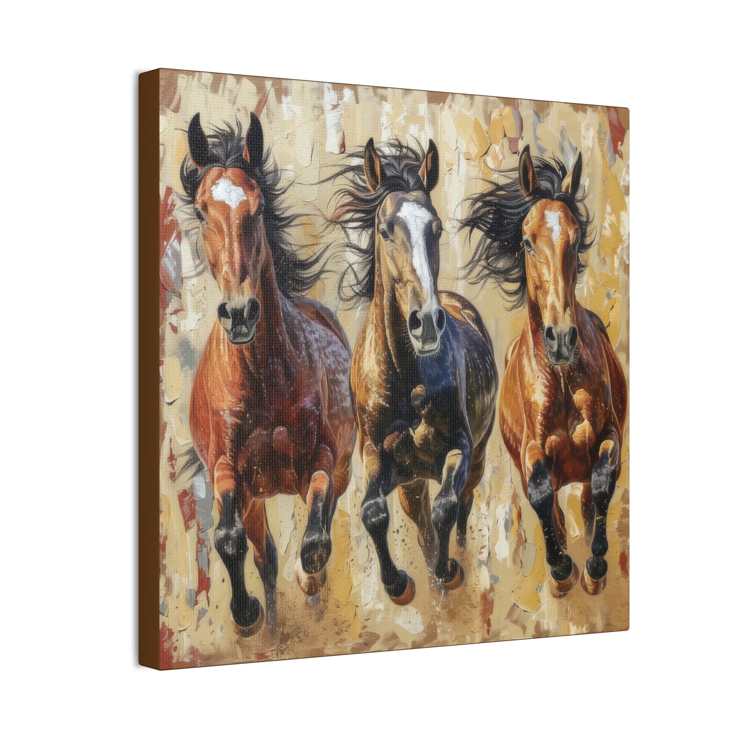 Horses - Canvas Stretched, 0.75"