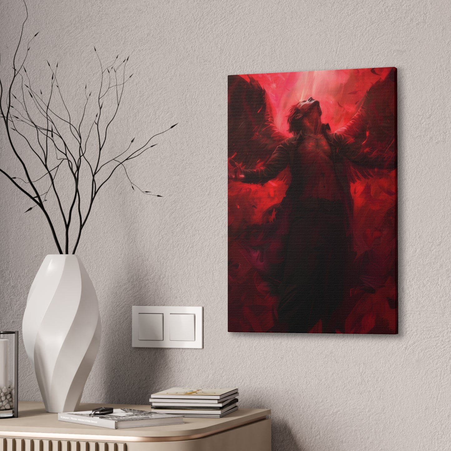 Angel or Devil - Canvas Stretched, 0.75"