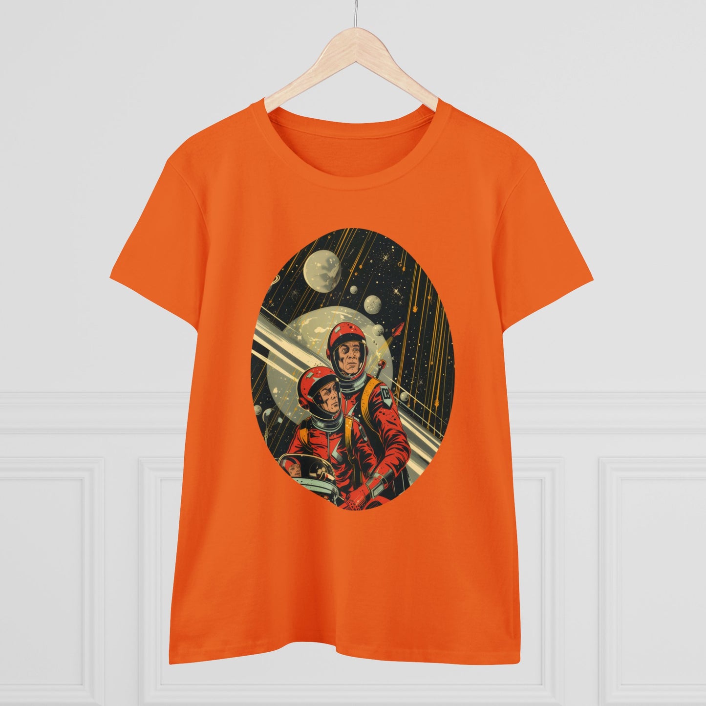 Spacemen - Women's Midweight Cotton Tee