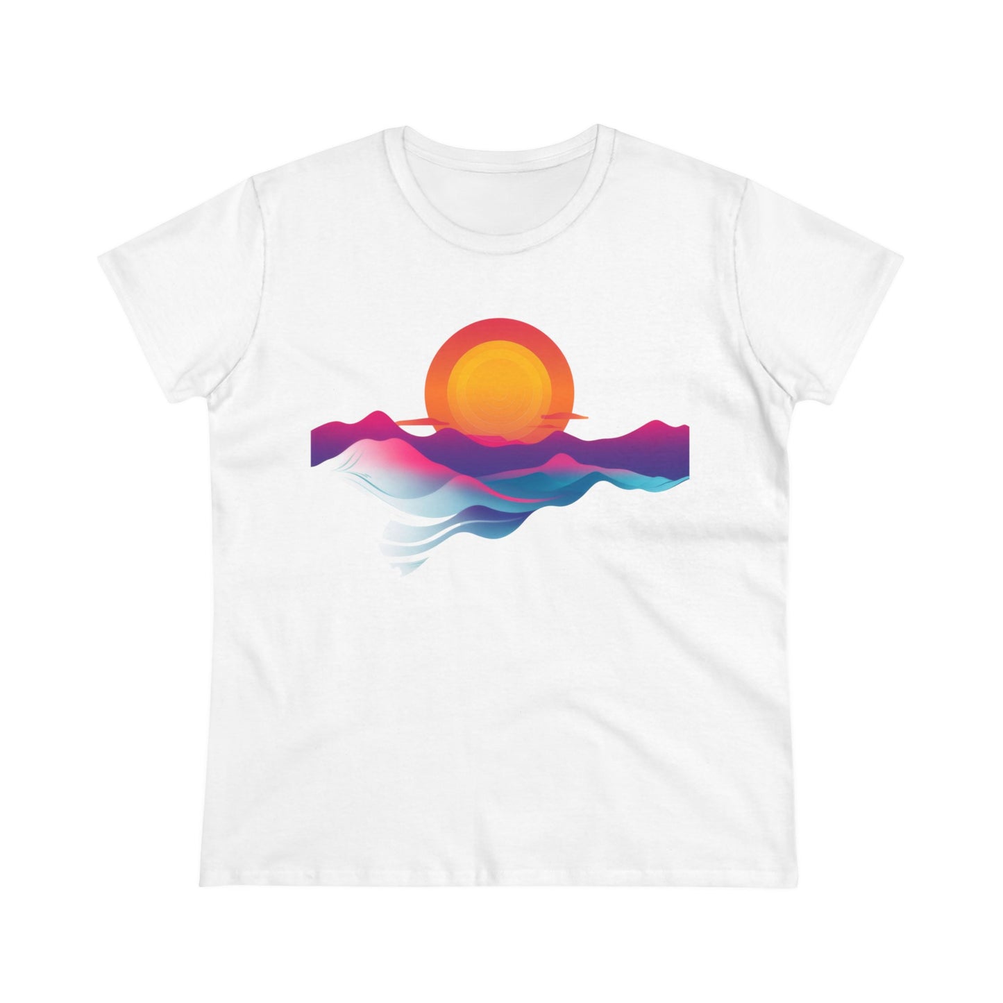 Sunrise - Women's Midweight Cotton Tee