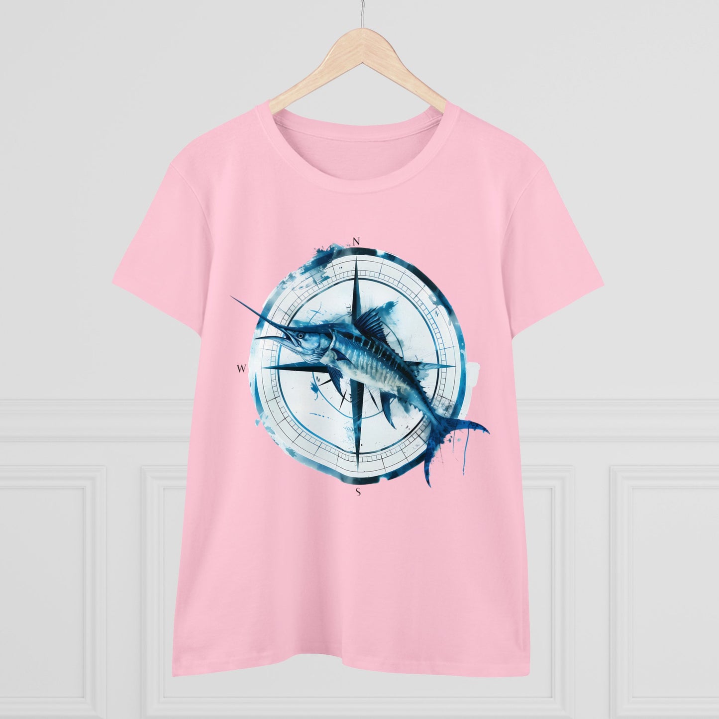 Marlin - Women's Midweight Cotton Tee