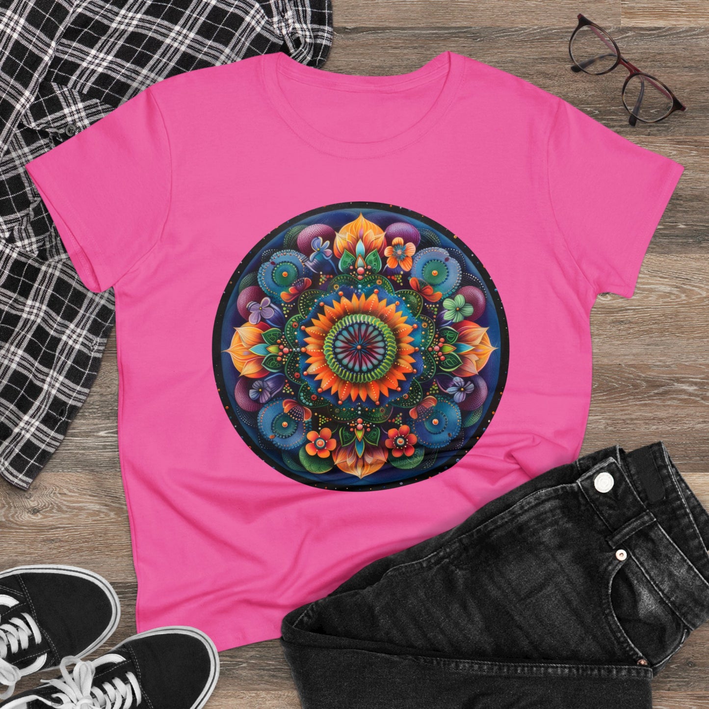 Mandala - Women's Midweight Cotton Tee