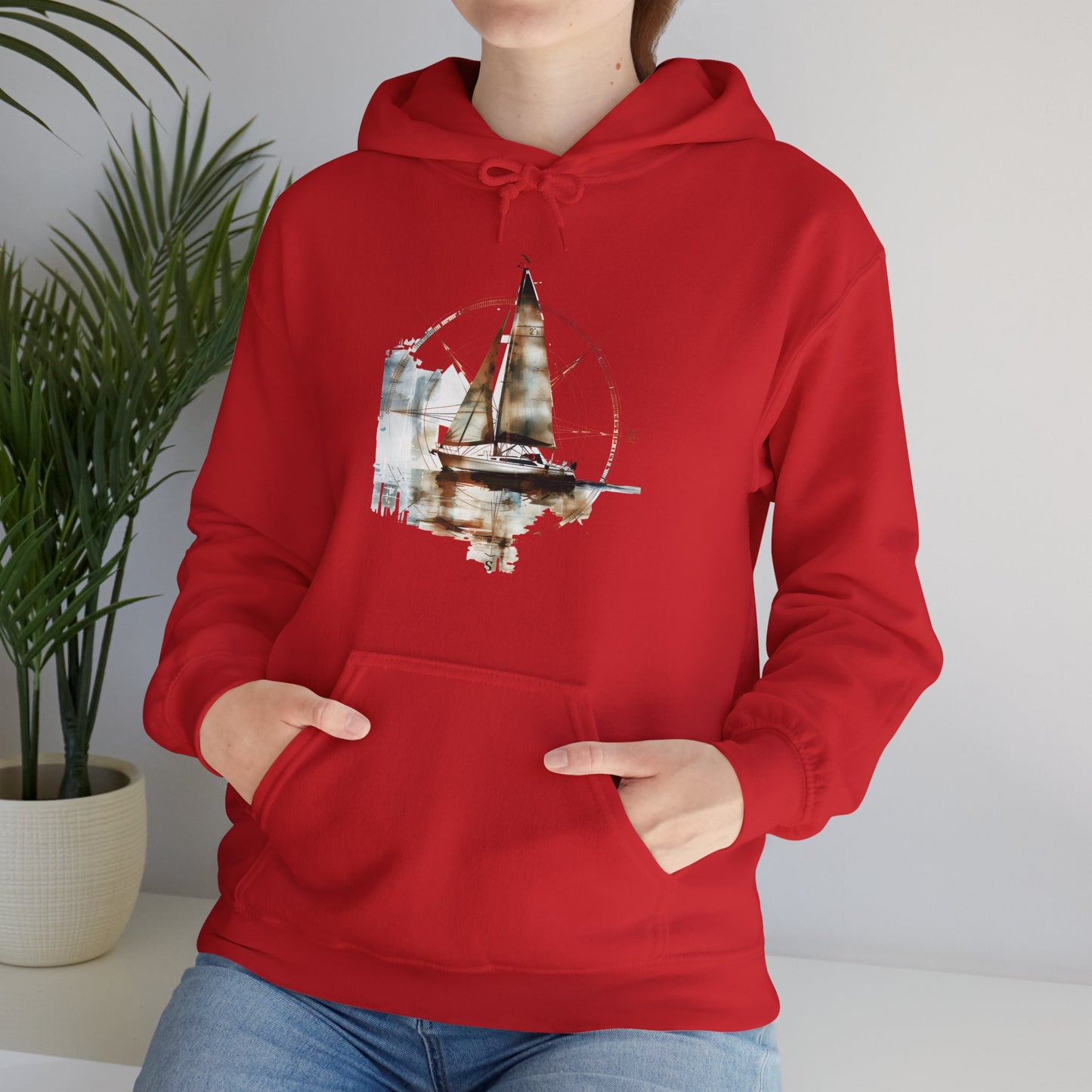 Sailing - Unisex Heavy Blend™ Hooded Sweatshirt