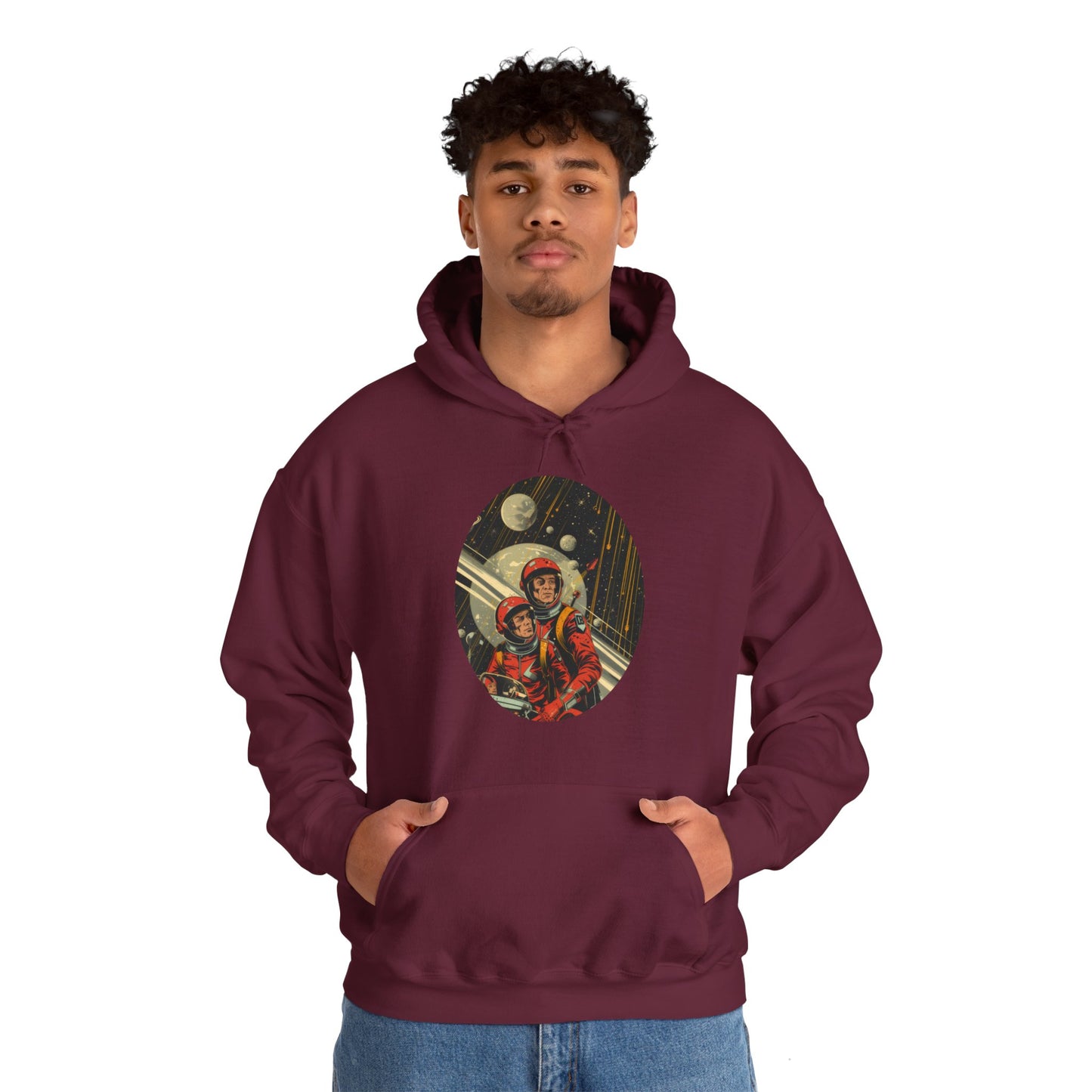 Spacemen - Unisex Heavy Blend™ Hooded Sweatshirt