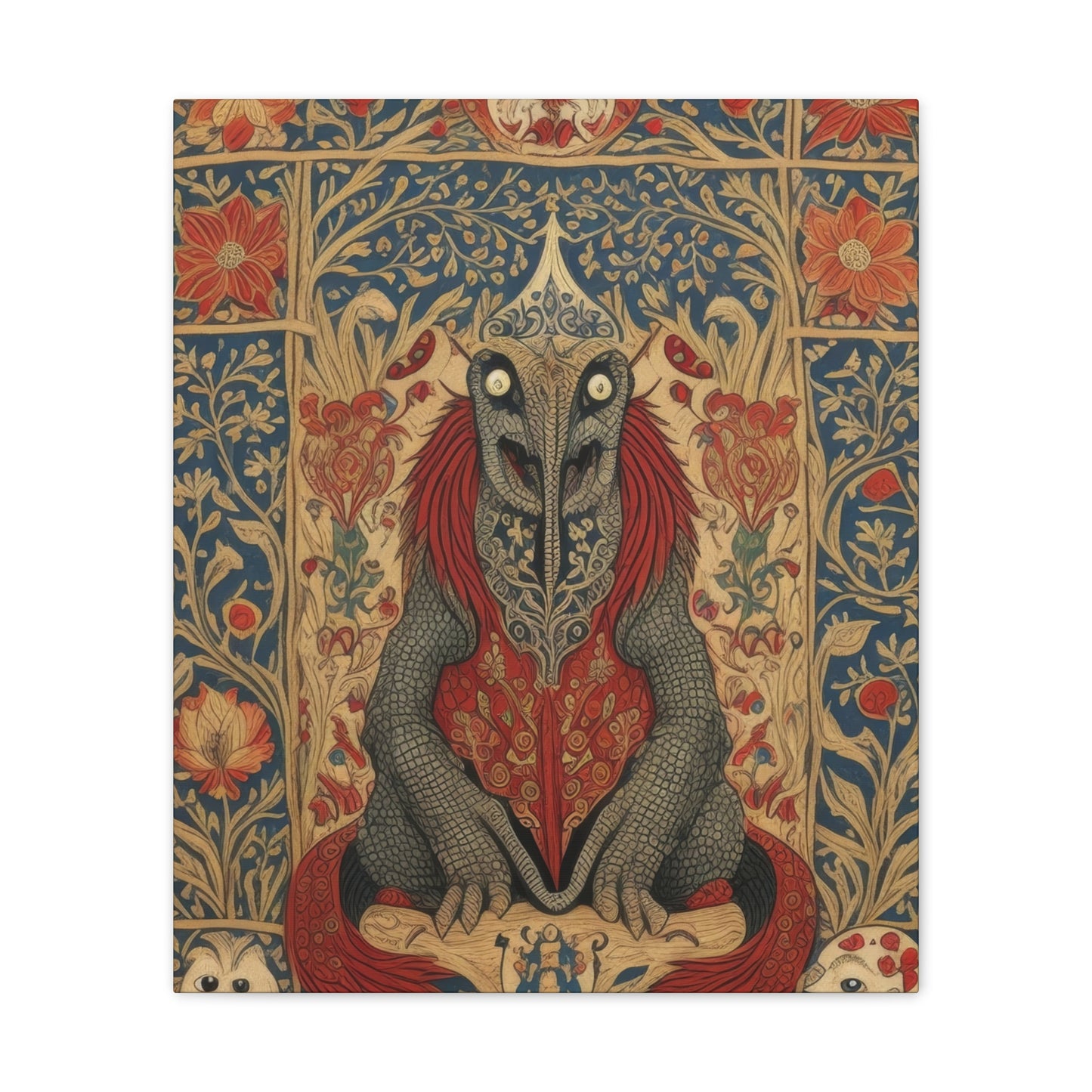 Medieval Tapestry - Canvas Stretched, 0.75"