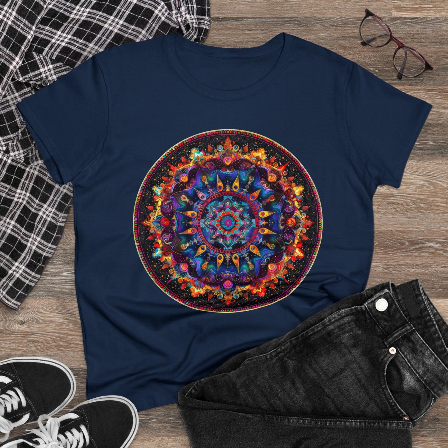 Mandala - Women's Midweight Cotton Tee