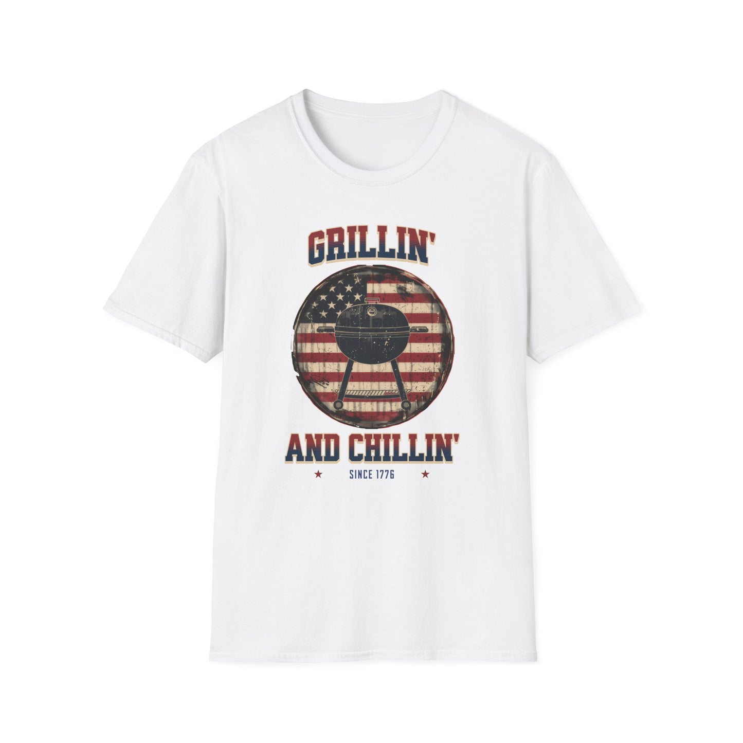 Grillin and Chillin - Unisex Softstyle T-Shirt