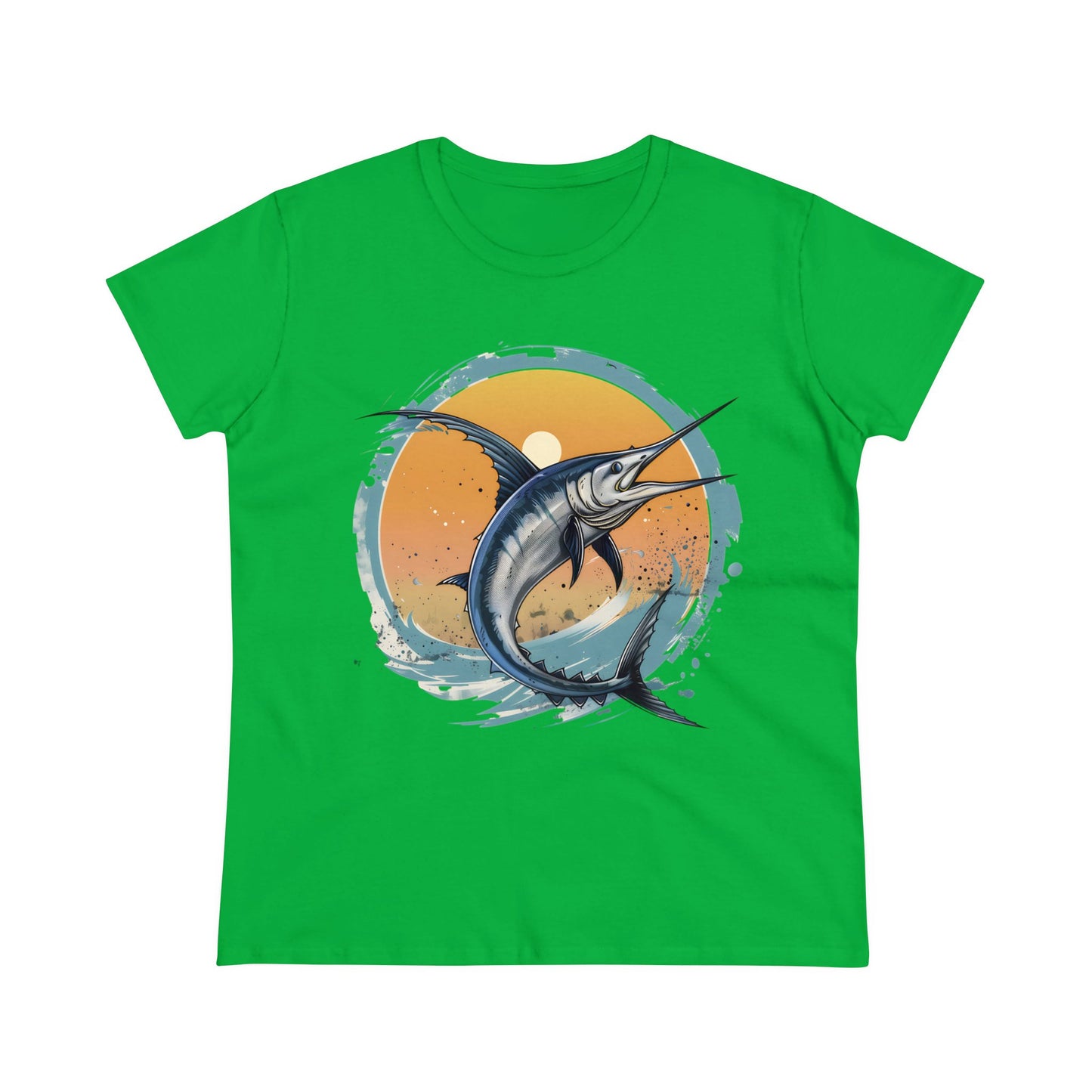 Marlin - Women's Midweight Cotton Tee