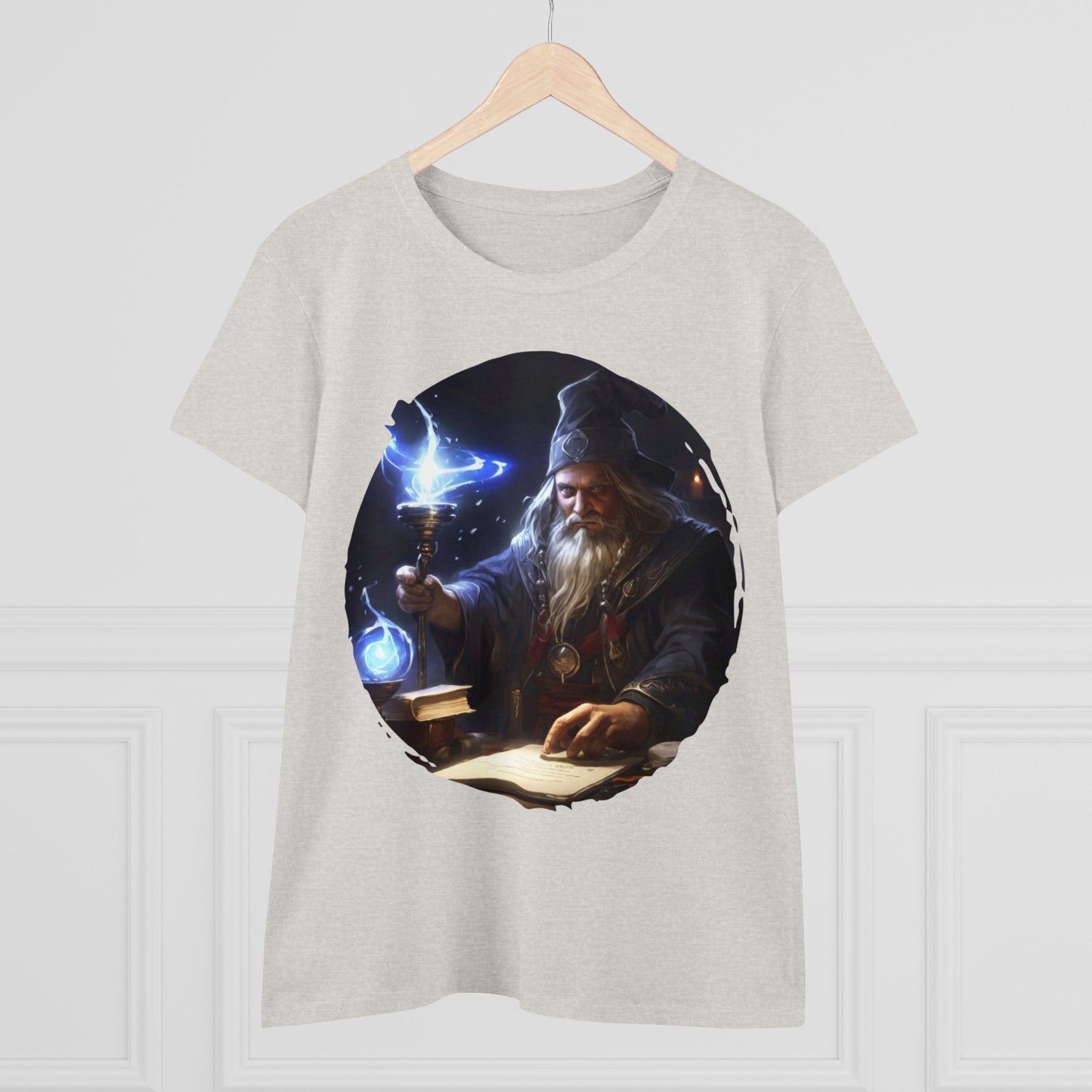 The Mage - Fantasy - Women's Midweight Cotton Tee