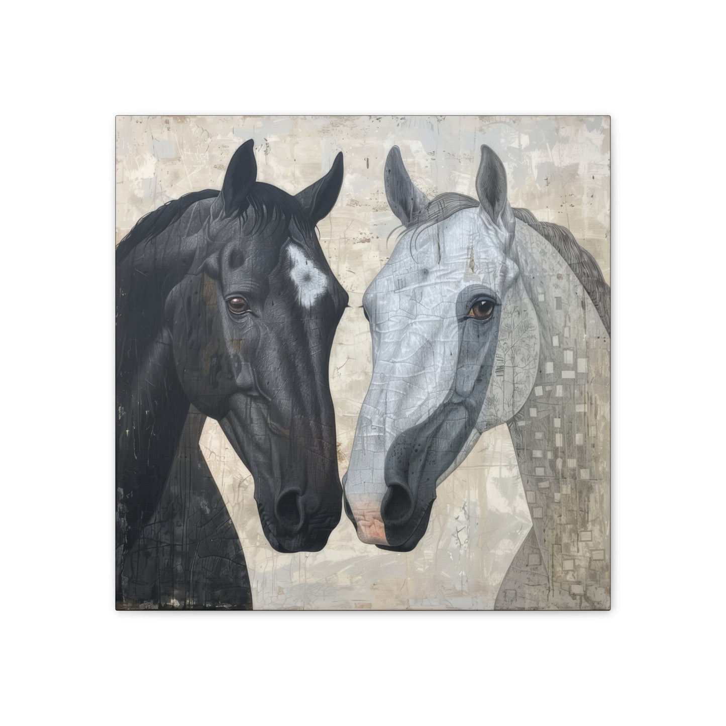 Horses - Canvas Stretched, 0.75"