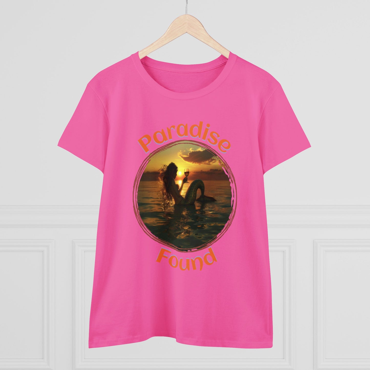 Paradise Found - Women's Midweight Cotton Tee