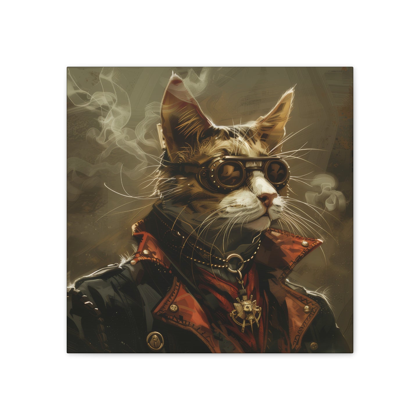 Boss Kitty - Canvas Stretched, 0.75" - Canvas Stretched, 0.75"