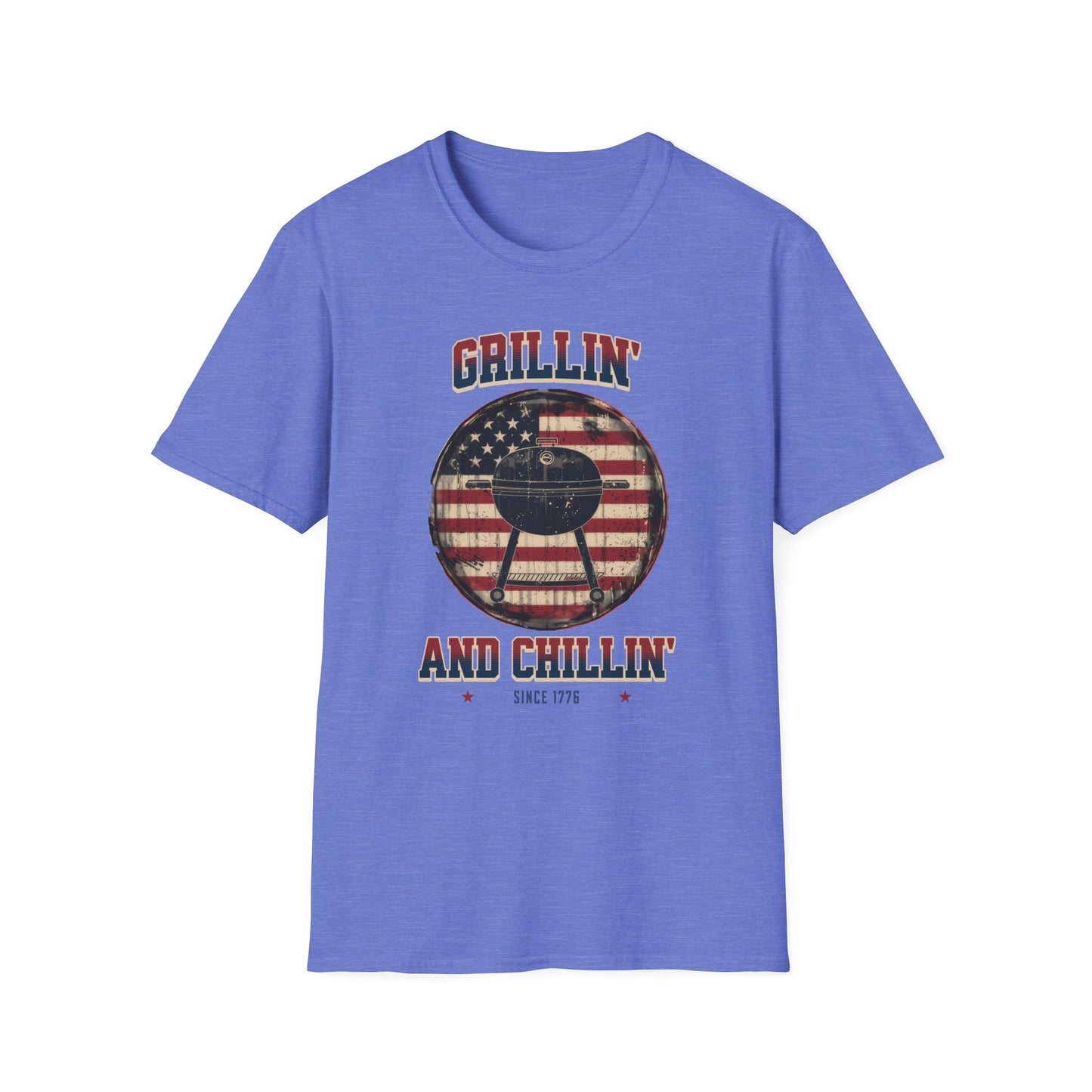 Grillin and Chillin - Unisex Softstyle T-Shirt