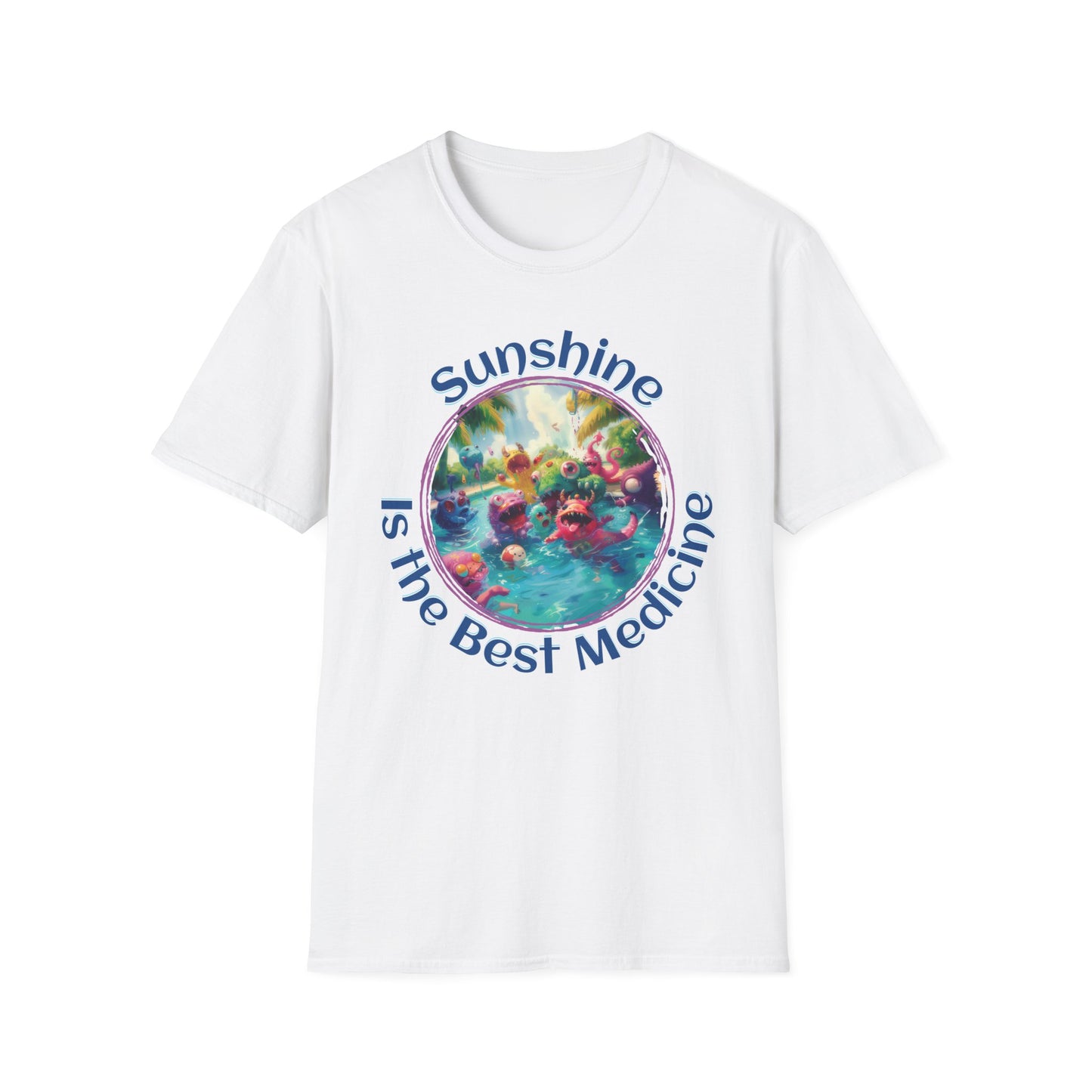 Sunshine is the Best Medicine - Unisex Softstyle T-Shirt