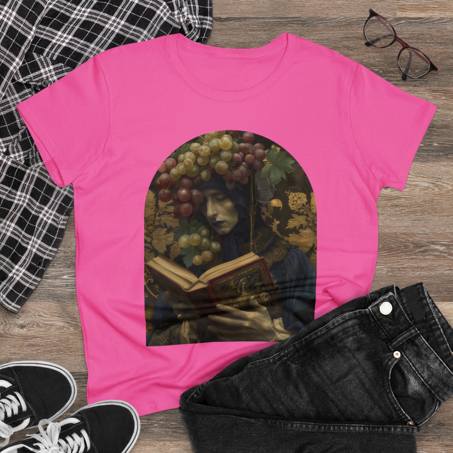 Solemn Reading - Fantasy - Women's Midweight Cotton Tee