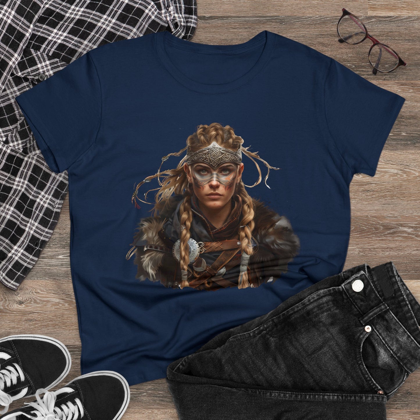 Viking - Fantasy - Women's Midweight Cotton Tee