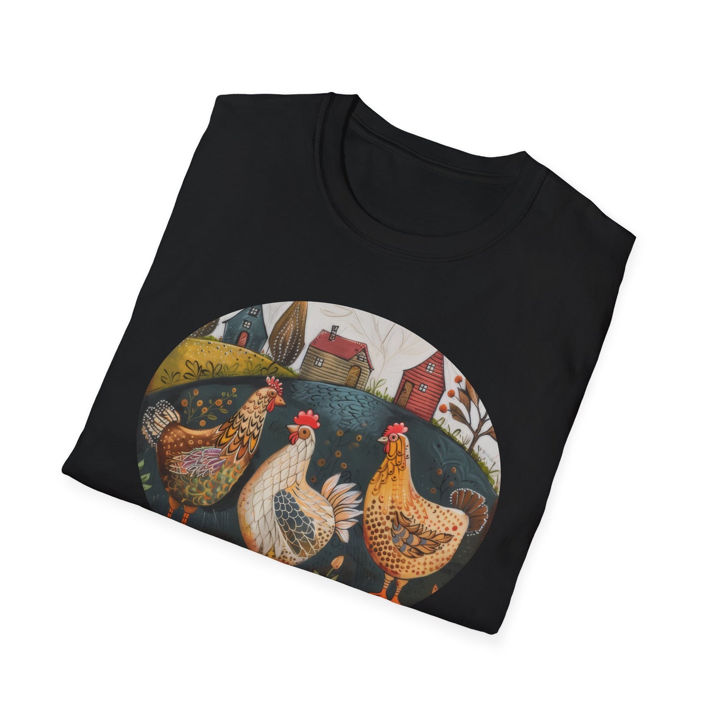 Chickens - Unisex Softstyle T-Shirt