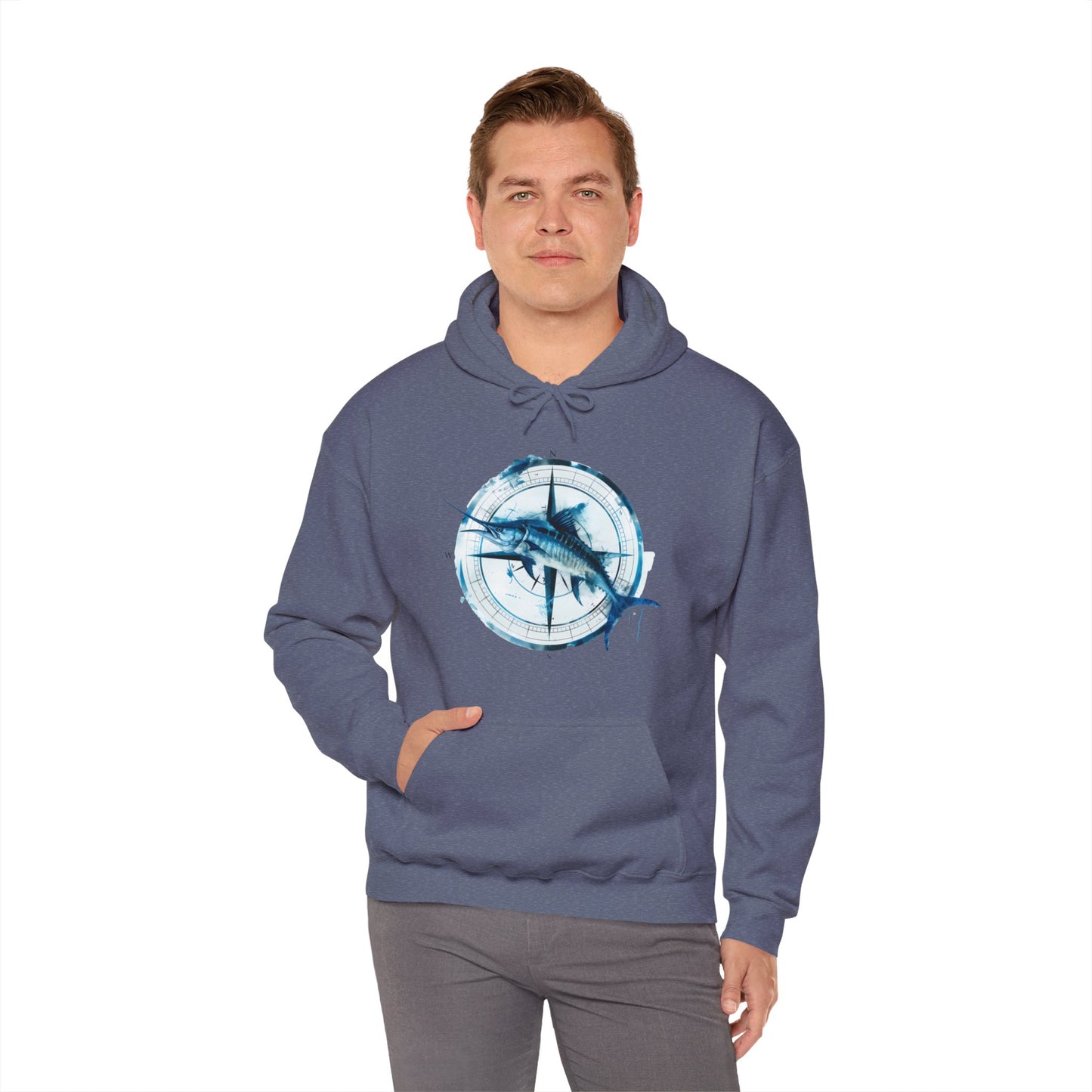 Marlin - Unisex Heavy Blend™ Hooded Sweatshirt