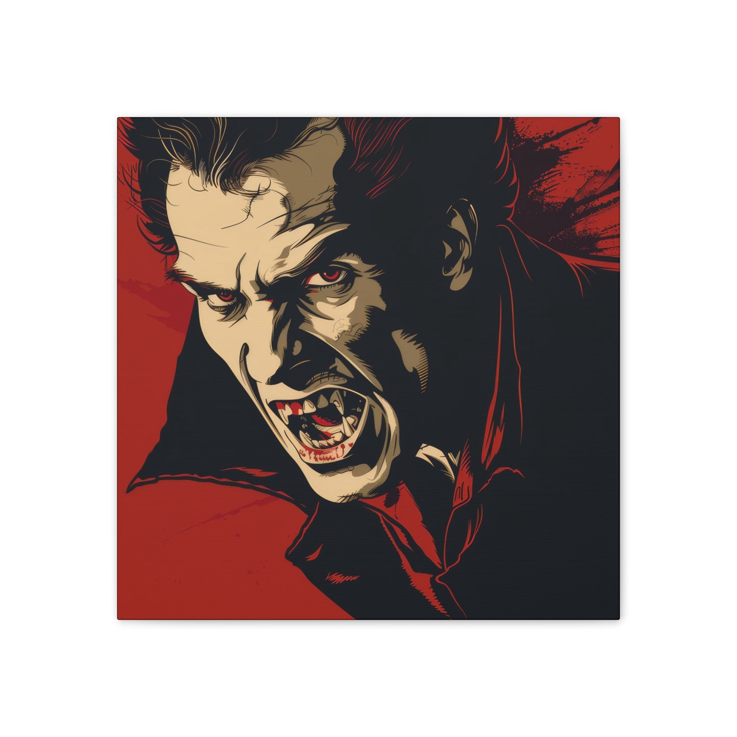 Vampire - Canvas Stretched, 0.75"