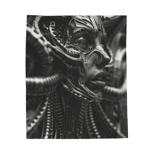 Alien to Us - Velveteen Plush Blanket