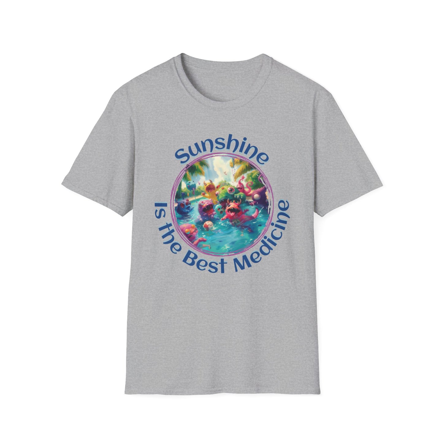 Sunshine is the Best Medicine - Unisex Softstyle T-Shirt