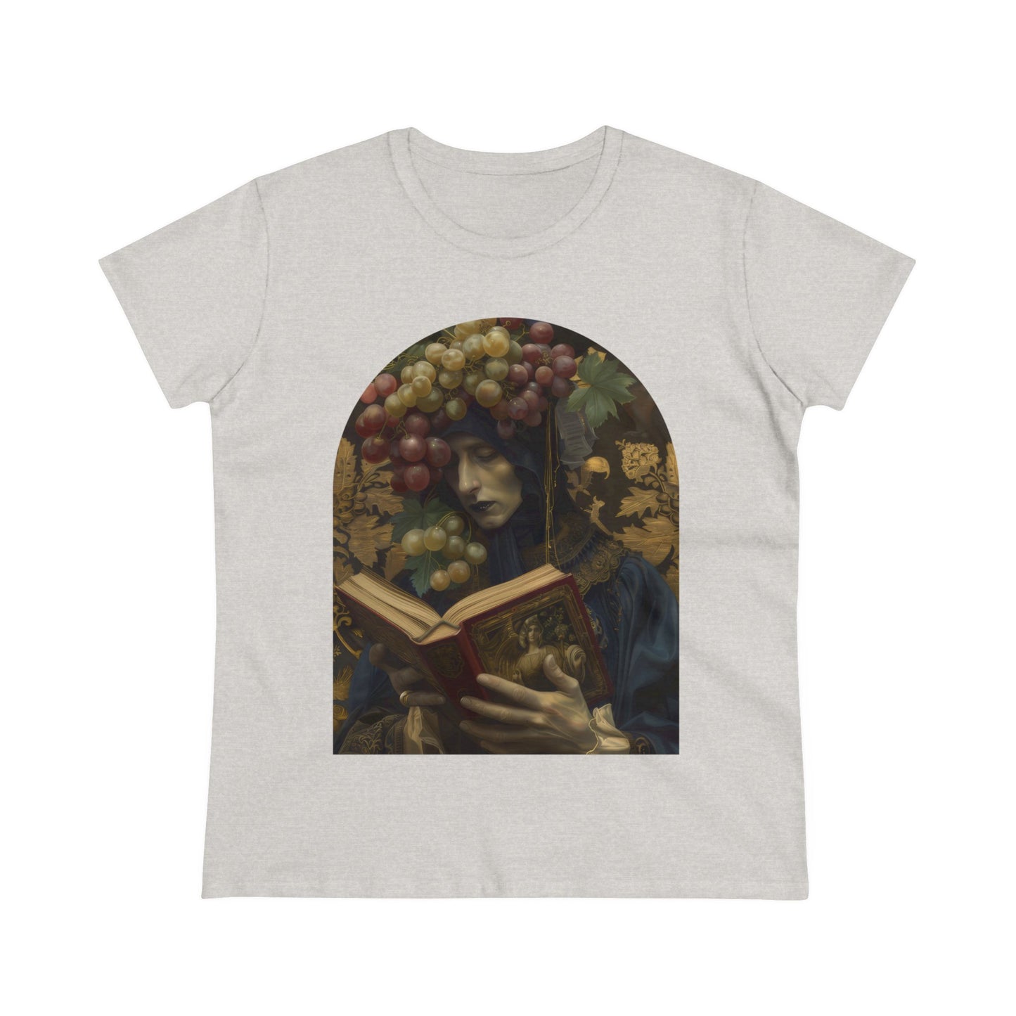 Solemn Reading - Fantasy - Women's Midweight Cotton Tee