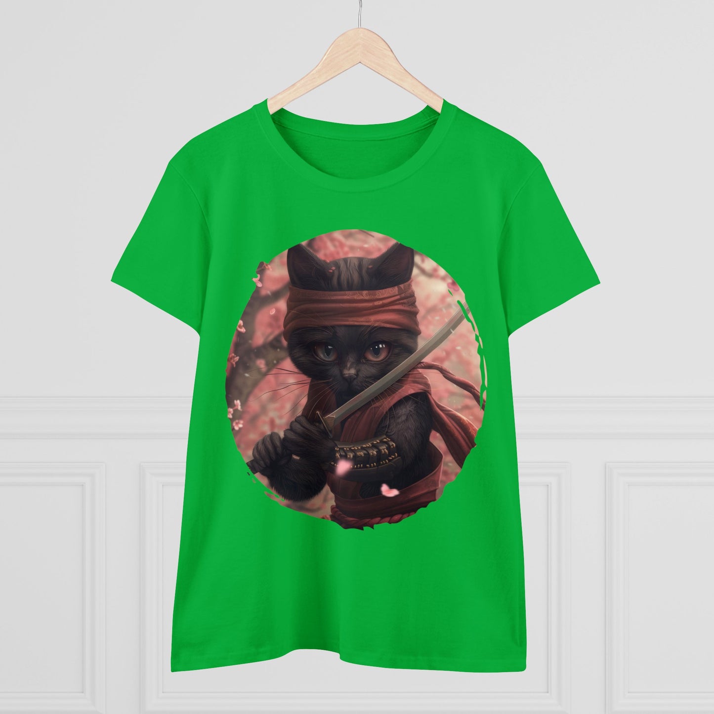 Ninja Kitty - Women's Midweight Cotton Tee