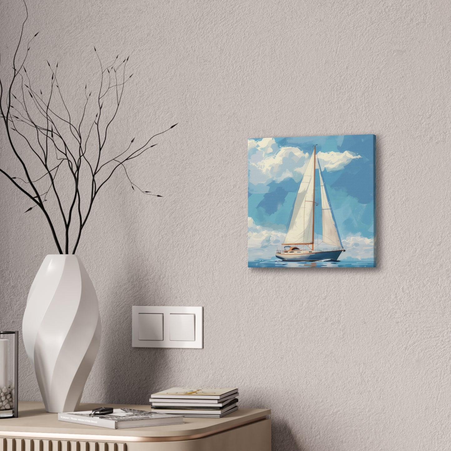 Sailing - Canvas Stretched, 0.75"