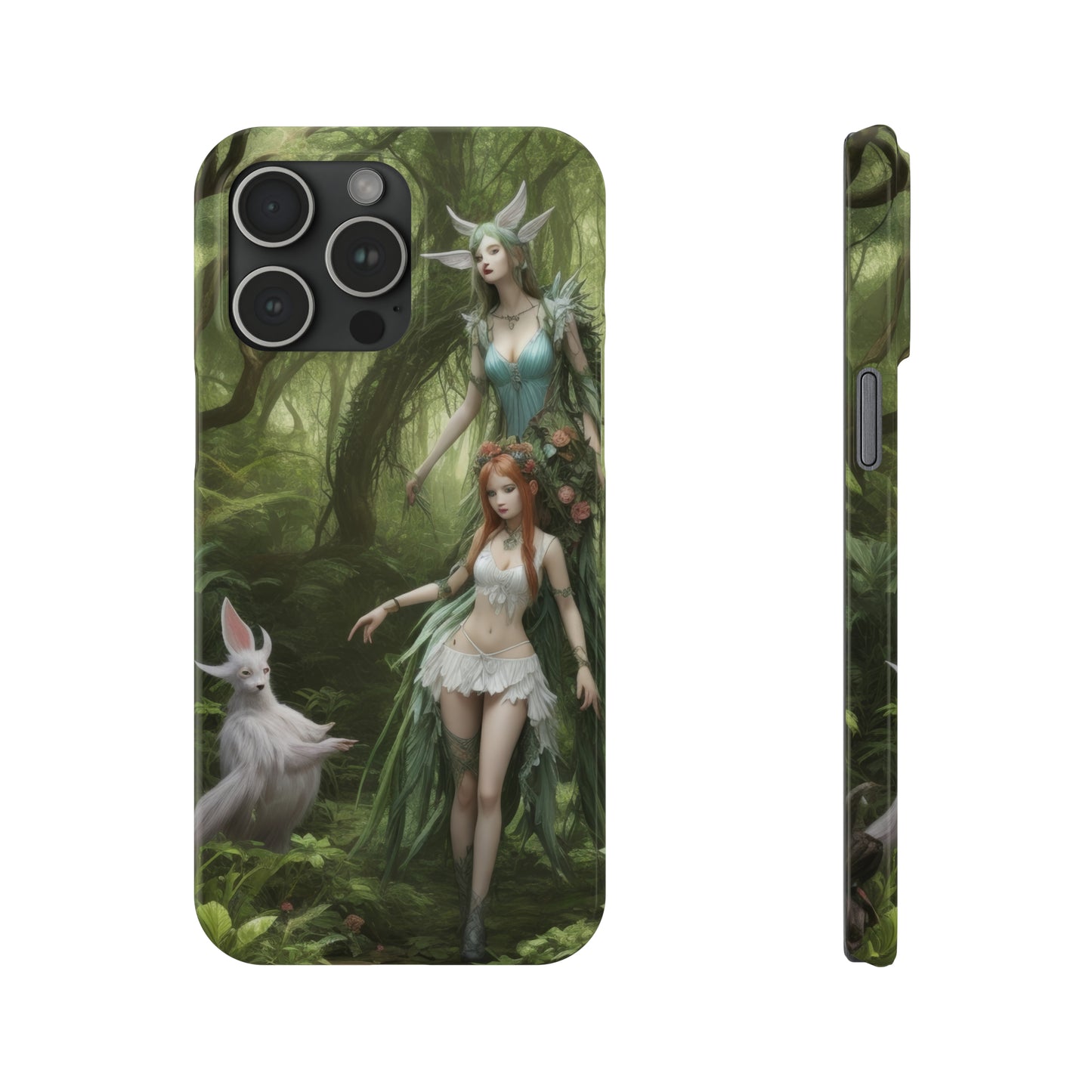 Curious Wood Nymph - Phone Case