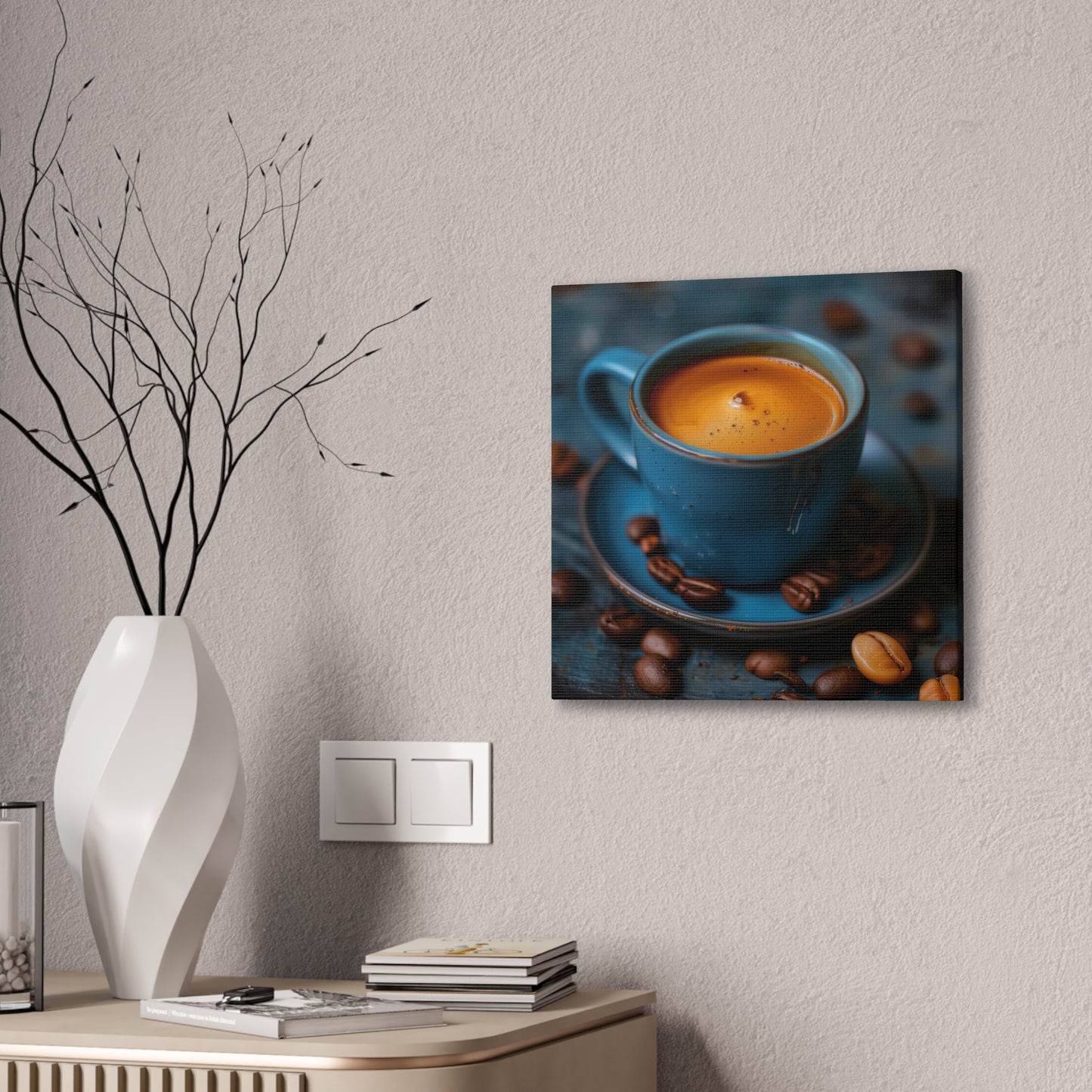 Espresso - Canvas Stretched, 0.75"